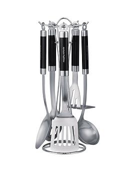 Product photograph of Morphy Richards Tool Set 5-piece - Black from very.co.uk