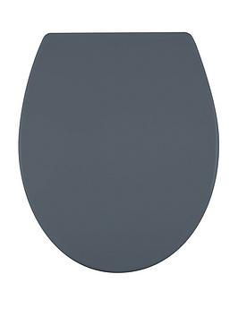 Product photograph of Aqualona Thermoplast Soft Close Toilet Seat from very.co.uk
