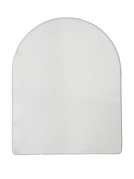 Product photograph of Aqualona Thermoplast D Shaped Soft Close Toilet Seat from very.co.uk