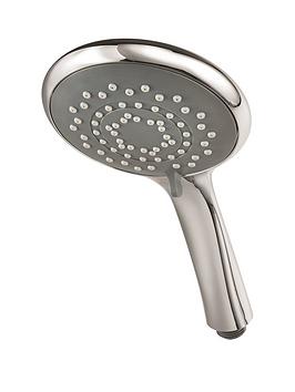Product photograph of Triton 5 Position Shower Head - Chrome from very.co.uk