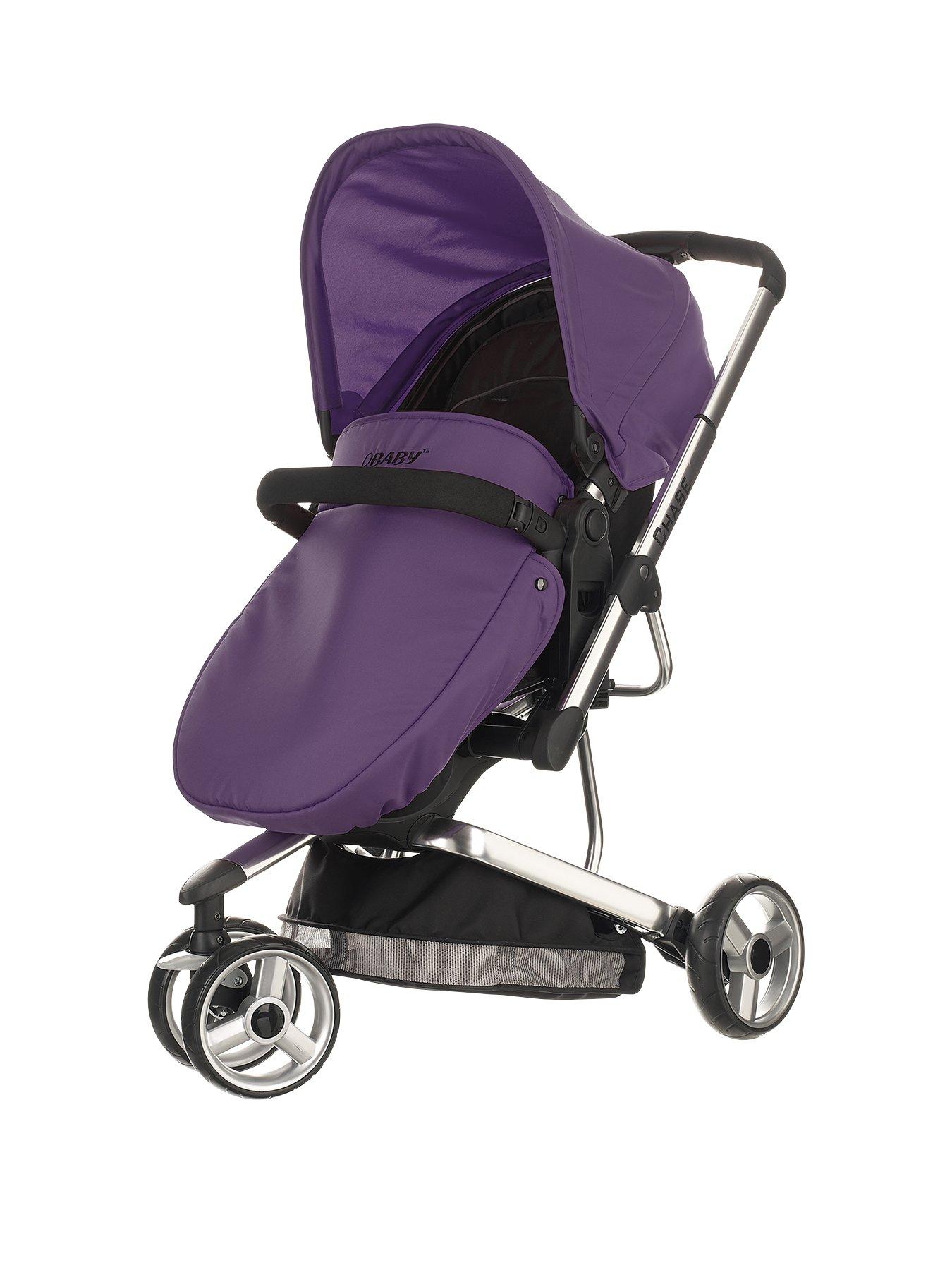 Obaby Chase pramette – black/grey