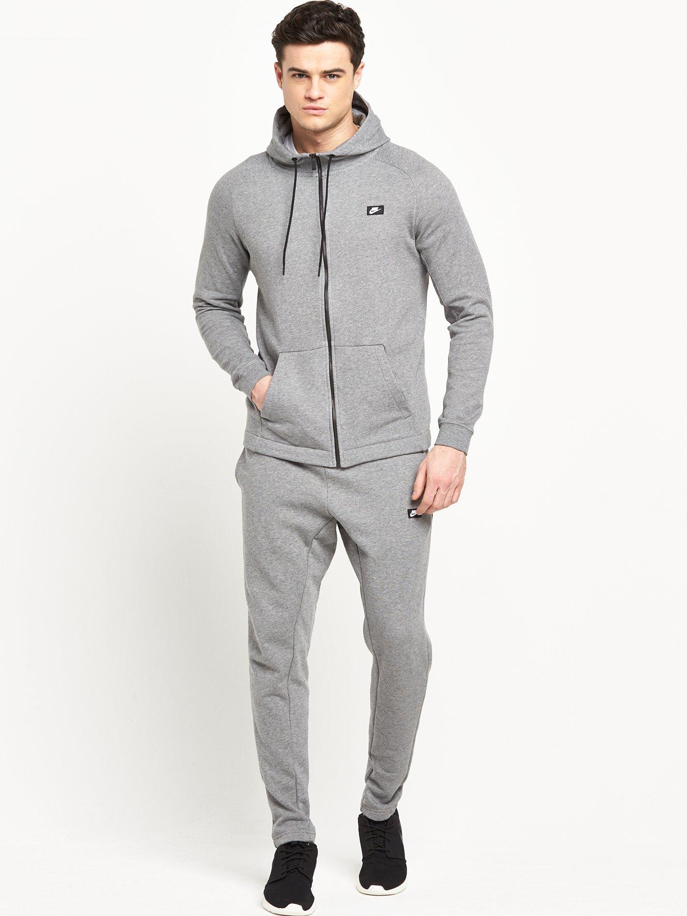 nike air tracksuit grey