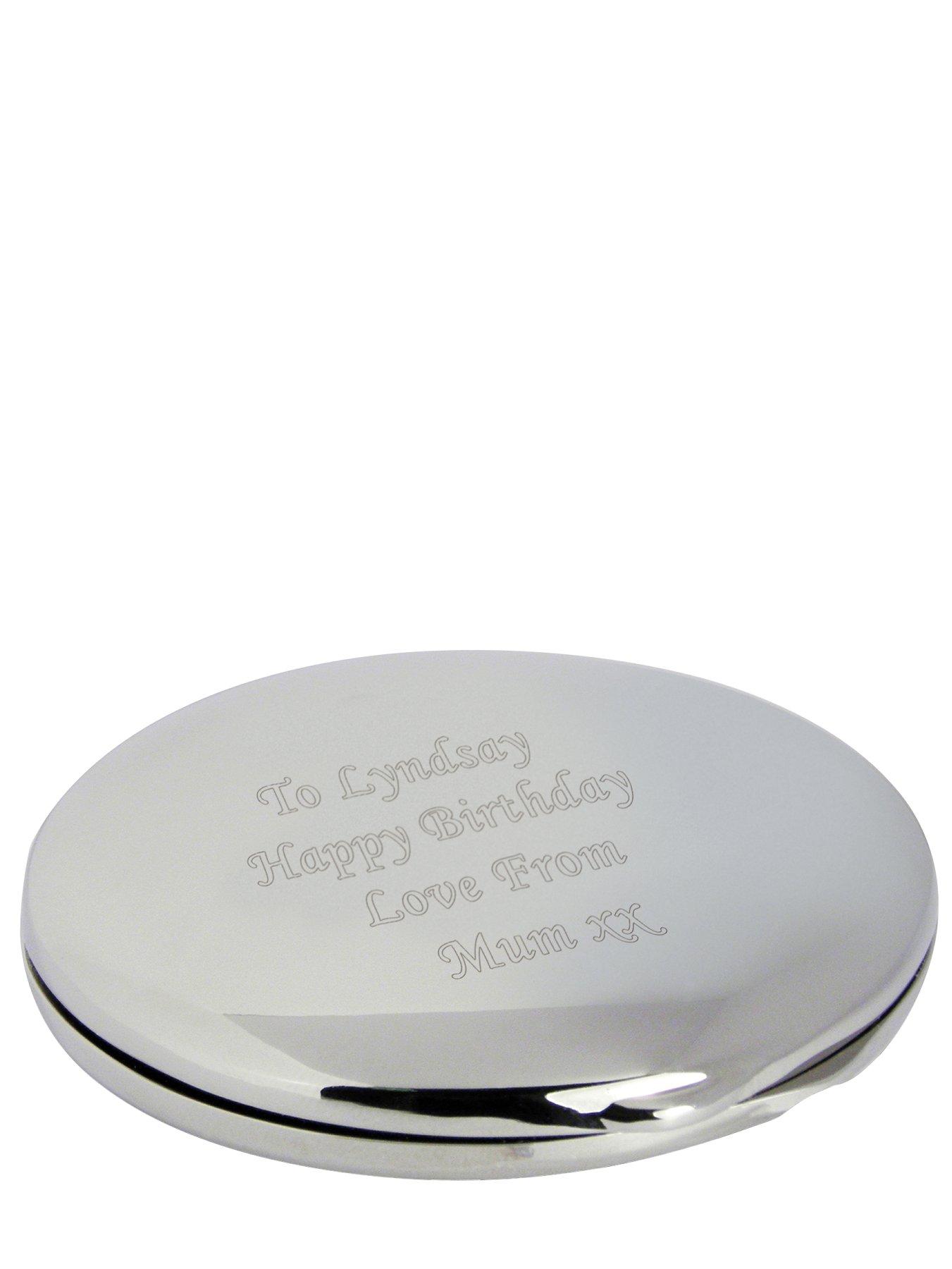 Personalised Compact Mirror Personalised Compact Mirror