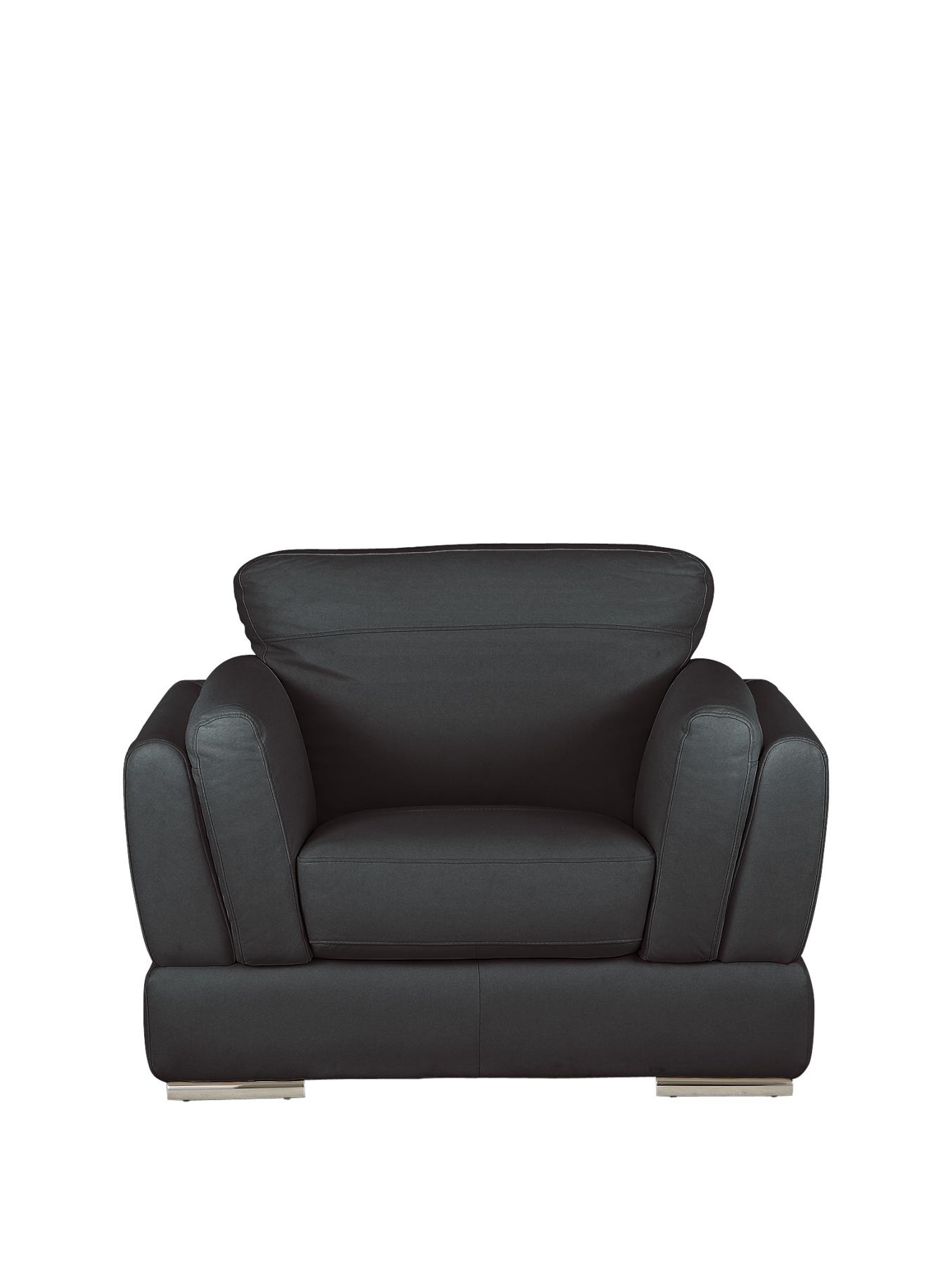 Lexington Leather Armchair - Red, Black,White,Red Lexington Leather Armchair - Red, Black,White,Red