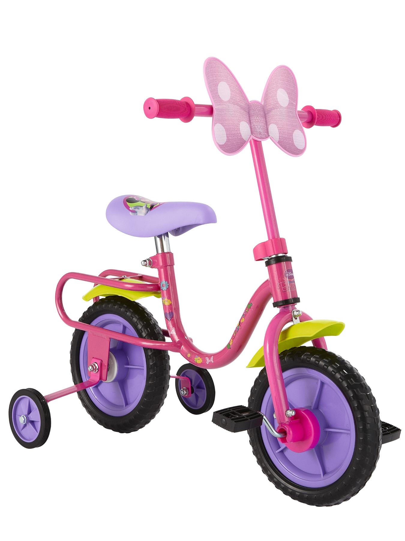 Minnie Mouse Bow-Tique Training Bike with Stabilisers Minnie Mouse Bow-Tique Training Bike with Stabilisers