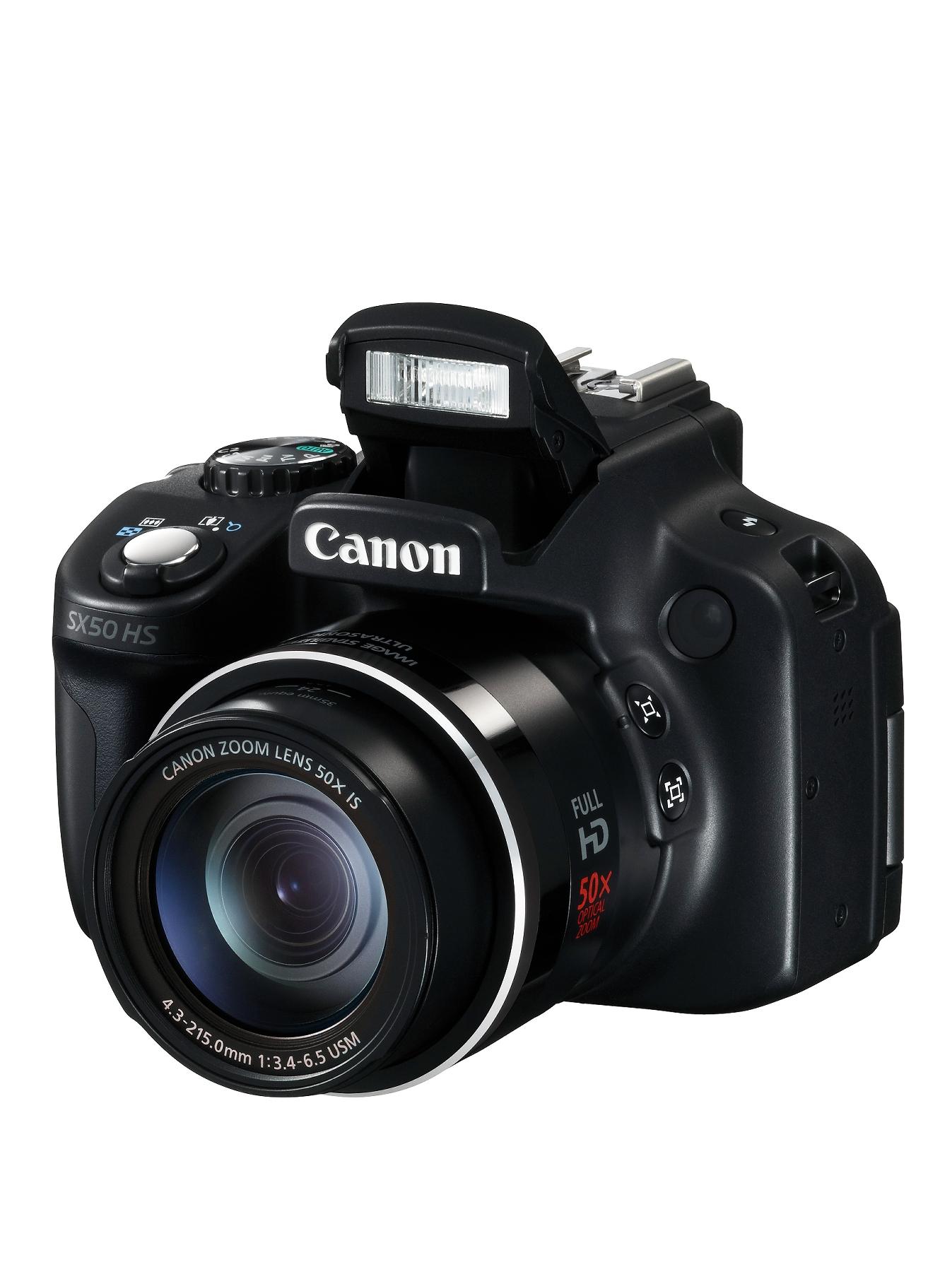 Canon Powershot SX50 IS 12.1 Megapixel Digital Camera - Black Canon Powershot SX50 IS 12.1 Megapixel Digital Camera - Black