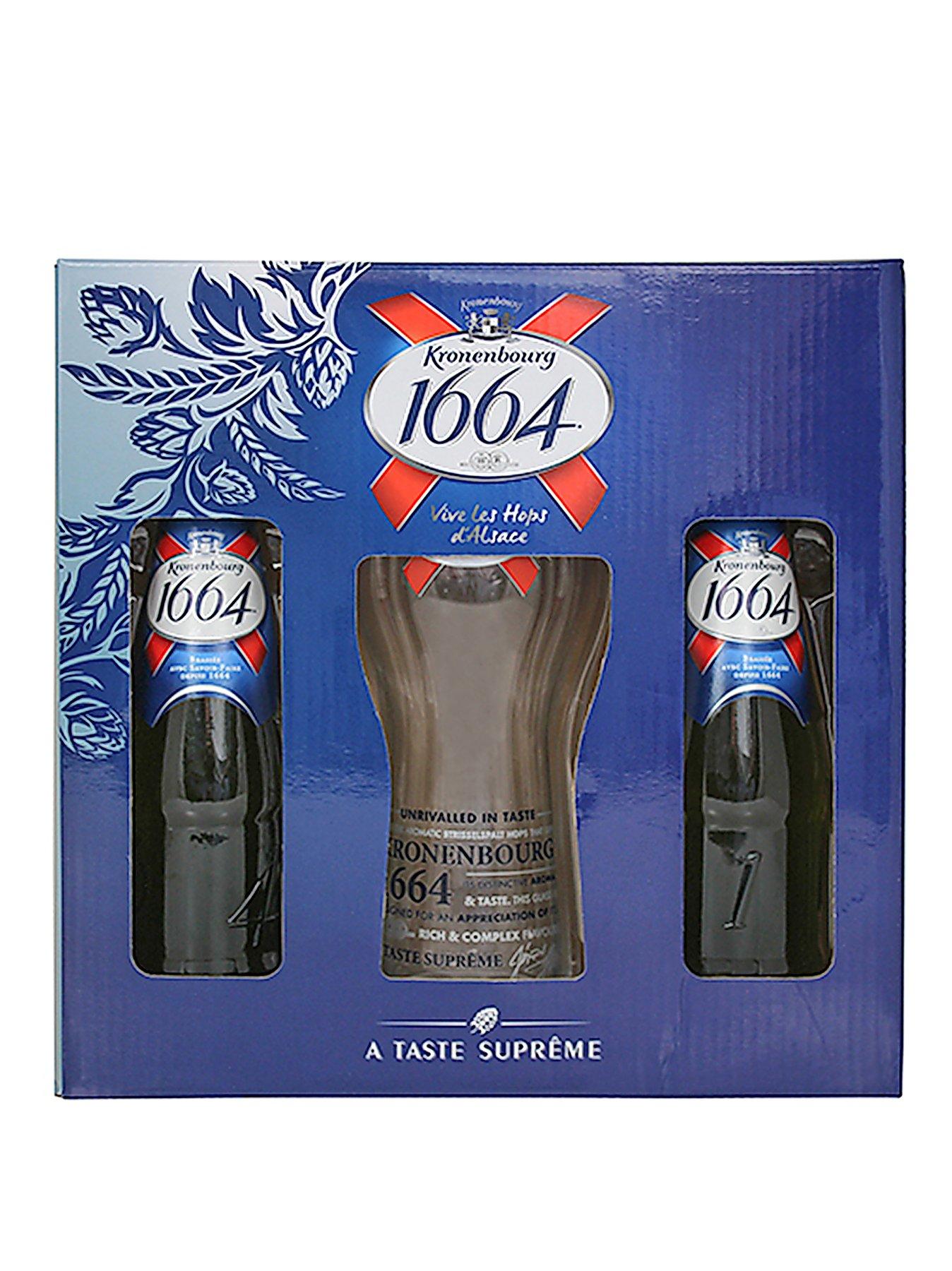 Kronenbourg Duo and Glass Gift Set Kronenbourg Duo and Glass Gift Set