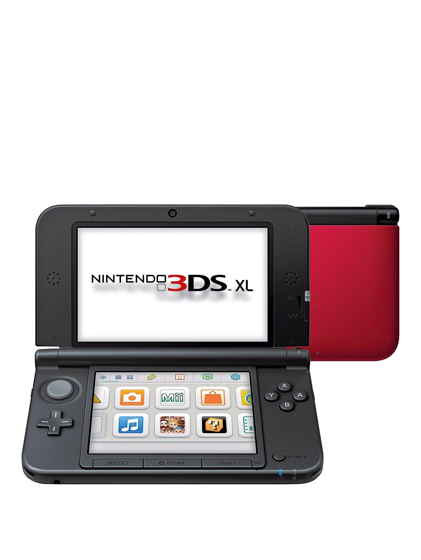 Nintendo 3DS XL Console with Adaptor - Blue, Blue Nintendo 3DS XL Console with Adaptor - Blue, Blue