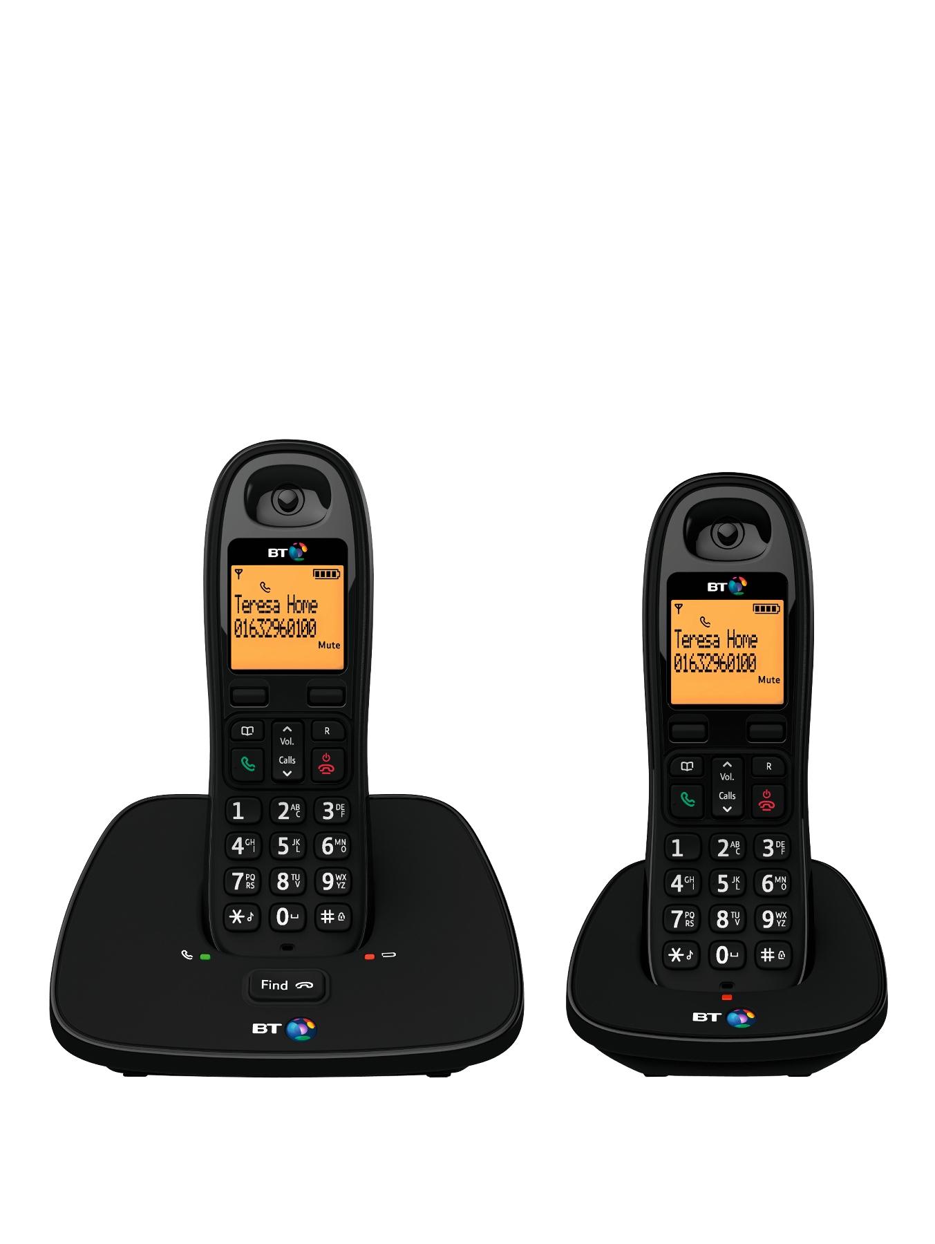 BT 1000 Cordless Telephone - Twin Pack BT 1000 Cordless Telephone - Twin Pack