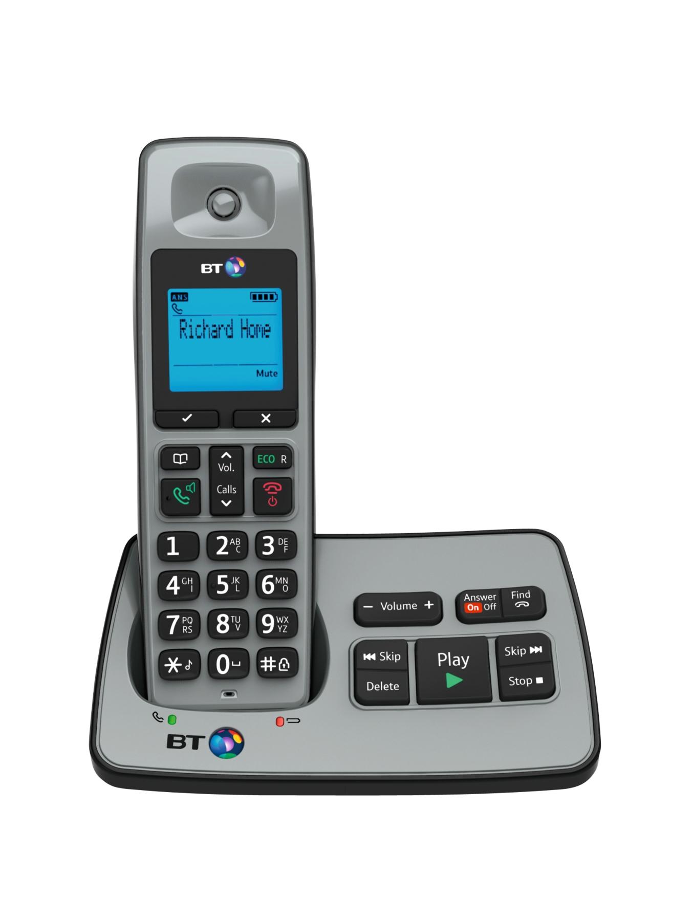 BT 2500 Cordless Telephone with Answering Machine - Single Pack BT 2500 Cordless Telephone with Answering Machine - Single Pack