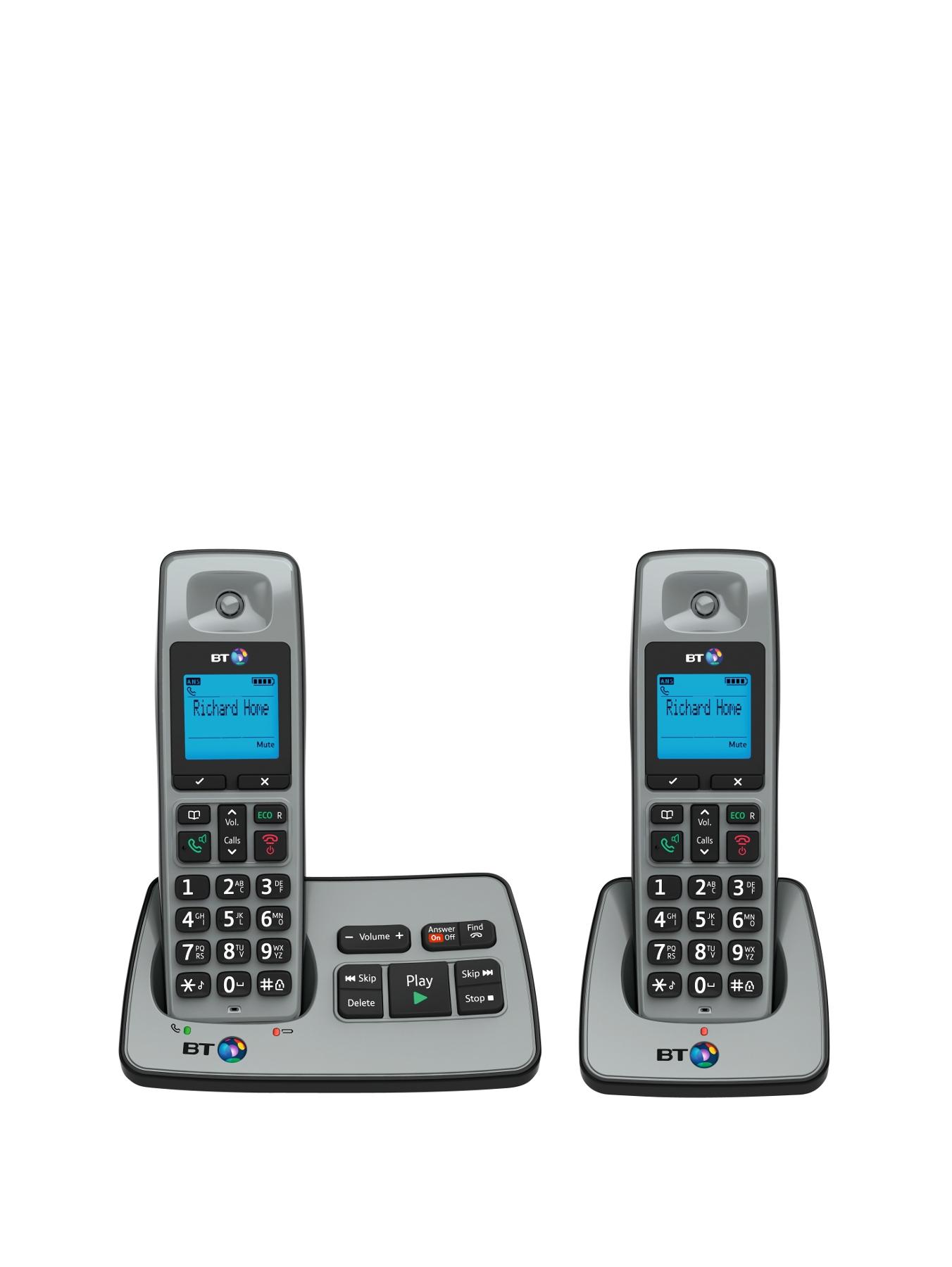 BT 2500 Cordless Telephone with Answering Machine - Twin Pack BT 2500 Cordless Telephone with Answering Machine - Twin Pack