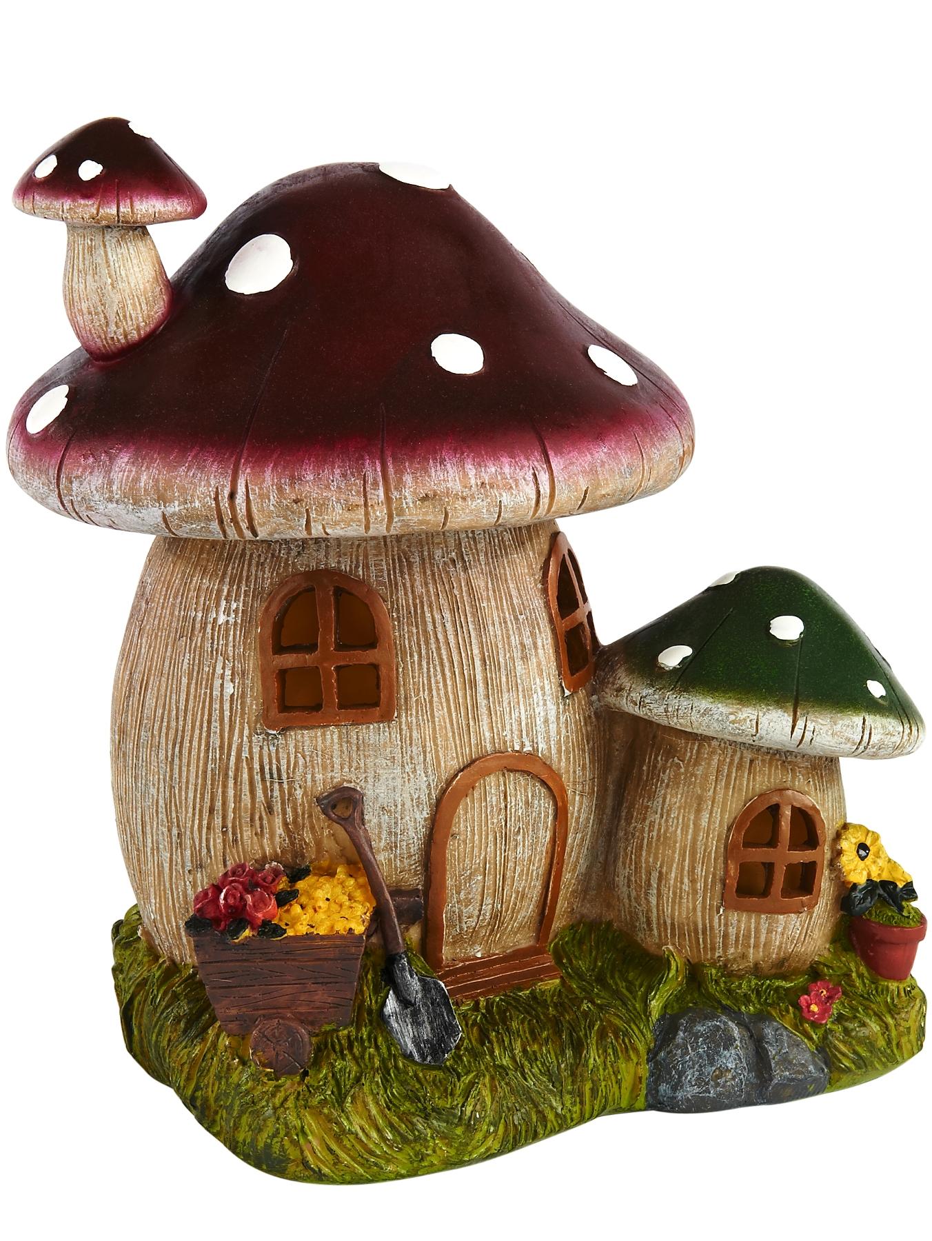 Solar Toadstool House Light Decoration Solar Toadstool House Light Decoration