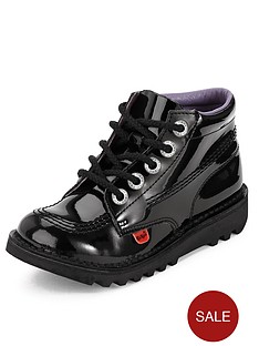 Kickers Boys Fragma Shoes with Velcro Strap – great for school