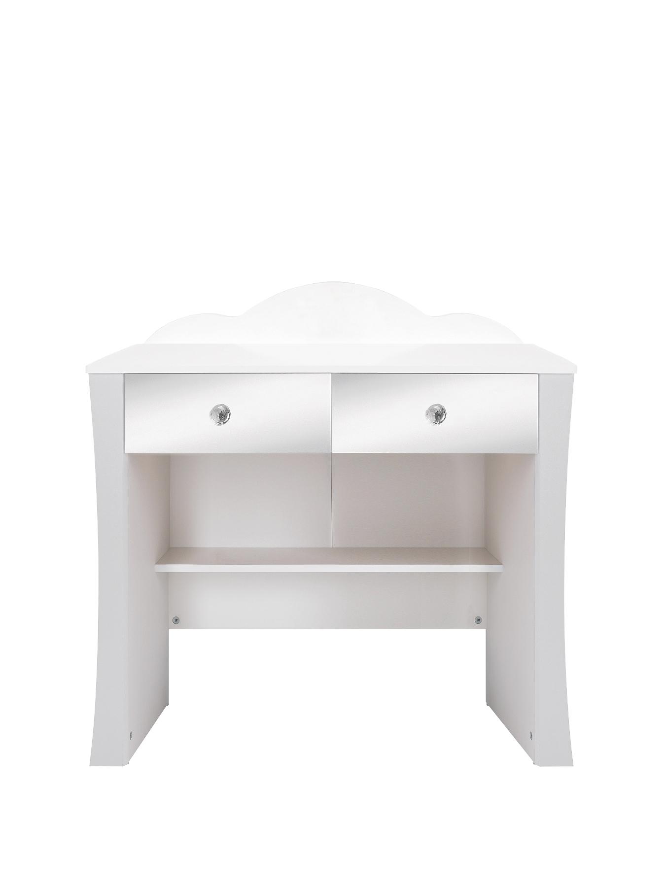 Ladybird Rebecca Kids Dressing Table - White, White Ladybird Rebecca Kids Dressing Table - White, White