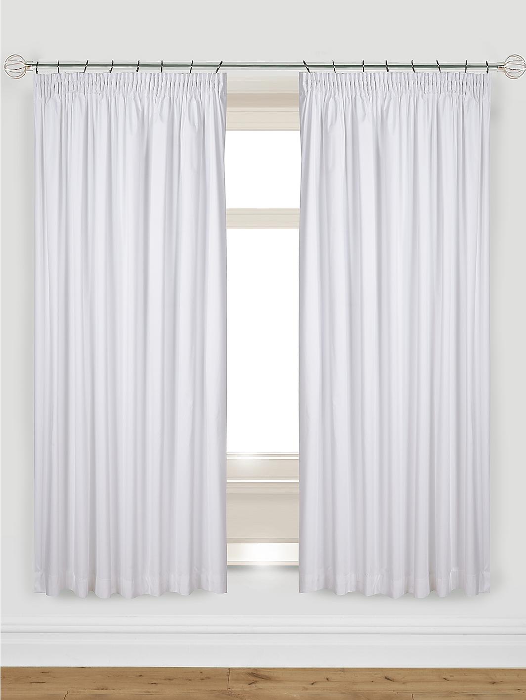 Simply Thermal Lined Pencil Pleat Curtains | very.co.uk