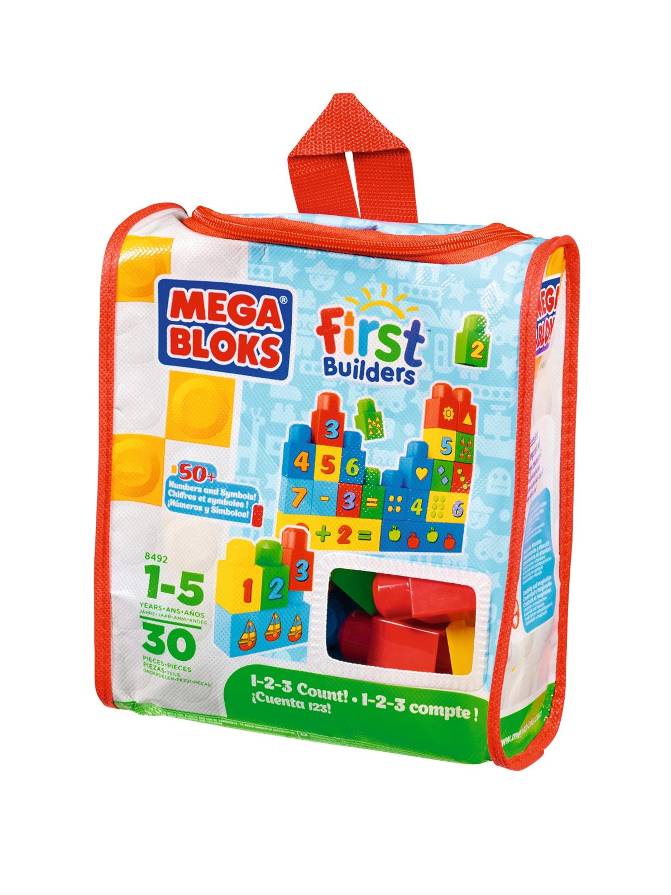 Megabloks First Builders 1-2-3 Count Bag Megabloks First Builders 1-2-3 Count Bag