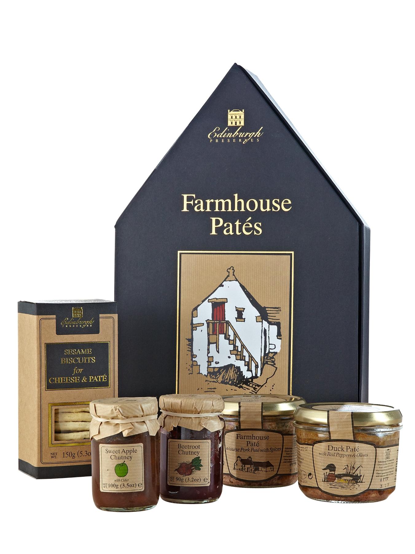 Edinburgh Preserves Farmhouse Pates Gift Box Edinburgh Preserves Farmhouse Pates Gift Box