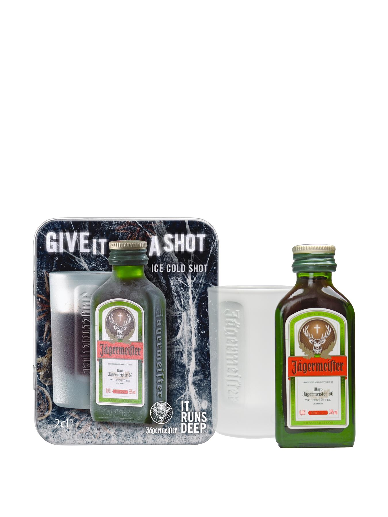 Jagermeister Shot Glass Tin Jagermeister Shot Glass Tin