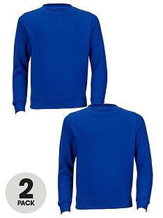 Top Class Unisex Crew Neck School Jumpers (2 Pack) Top Class Unisex Crew Neck School Jumpers (2 Pack)