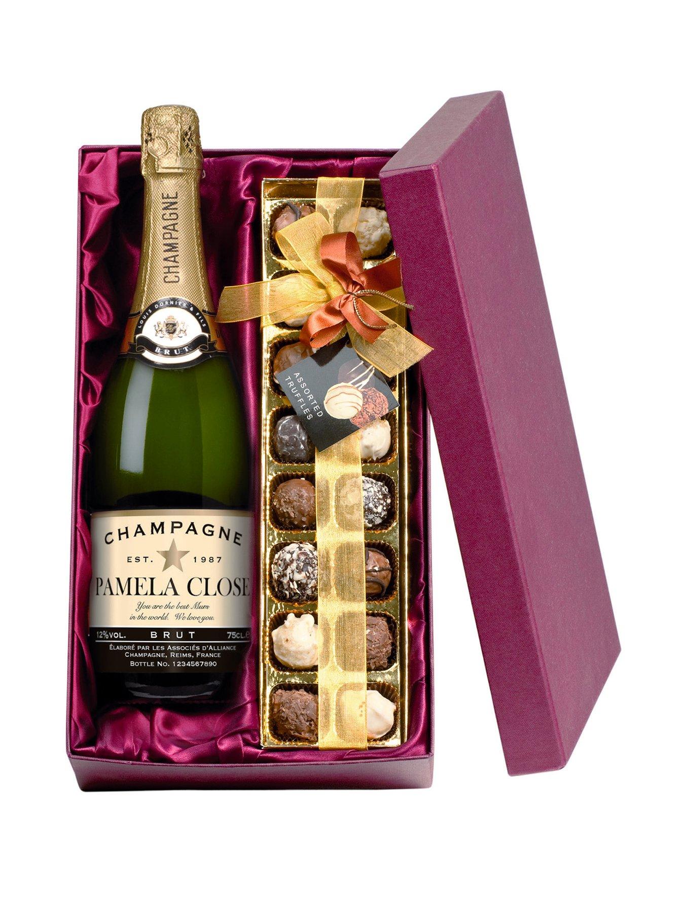 Personalised Champagne & Chocolates Personalised Champagne & Chocolates