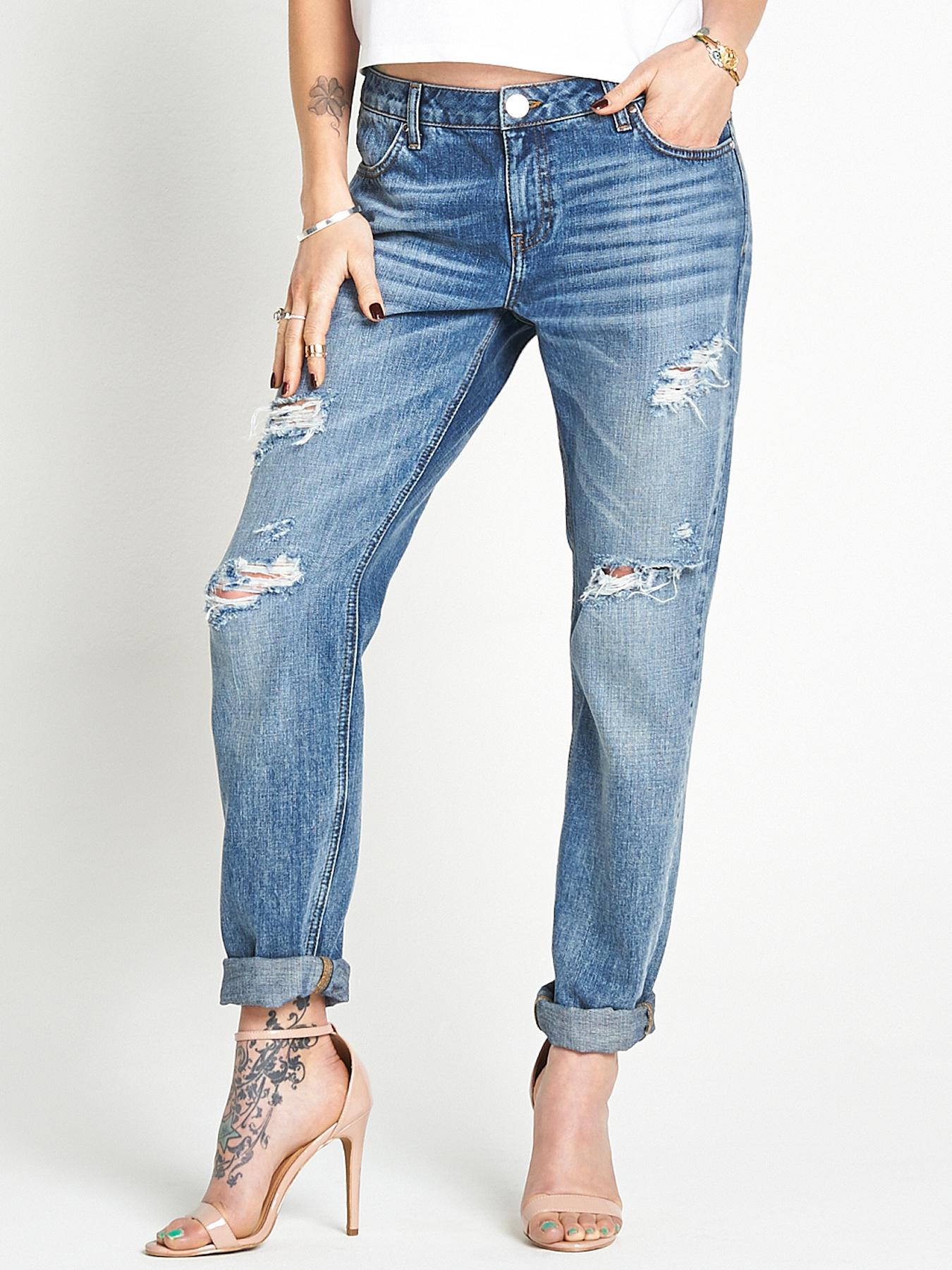 Fearne Cotton Distressed Boyfriend Jeans Fearne Cotton Distressed Boyfriend Jeans