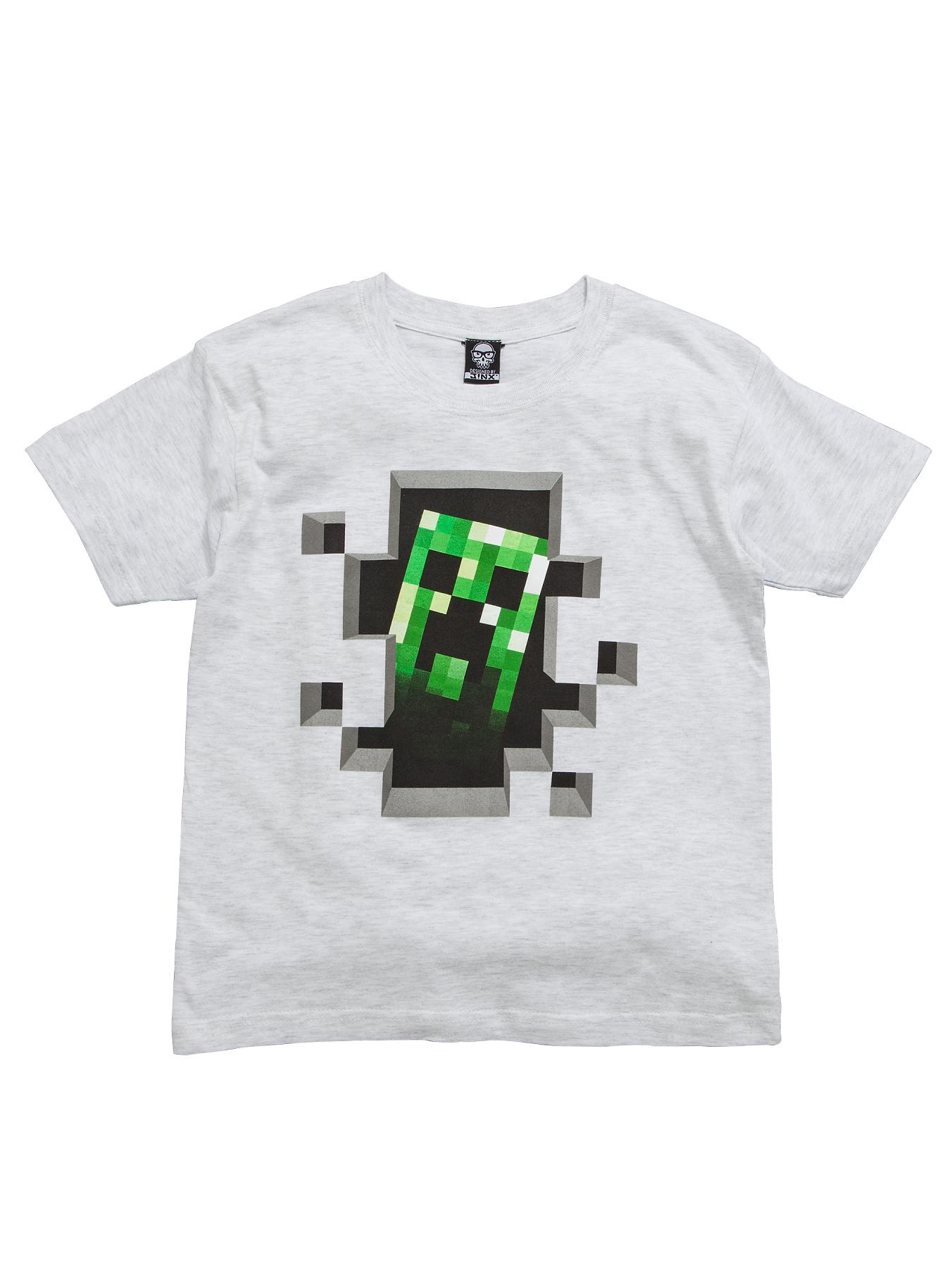 Minecraft T-shirt - Grey, Grey Minecraft T-shirt - Grey, Grey