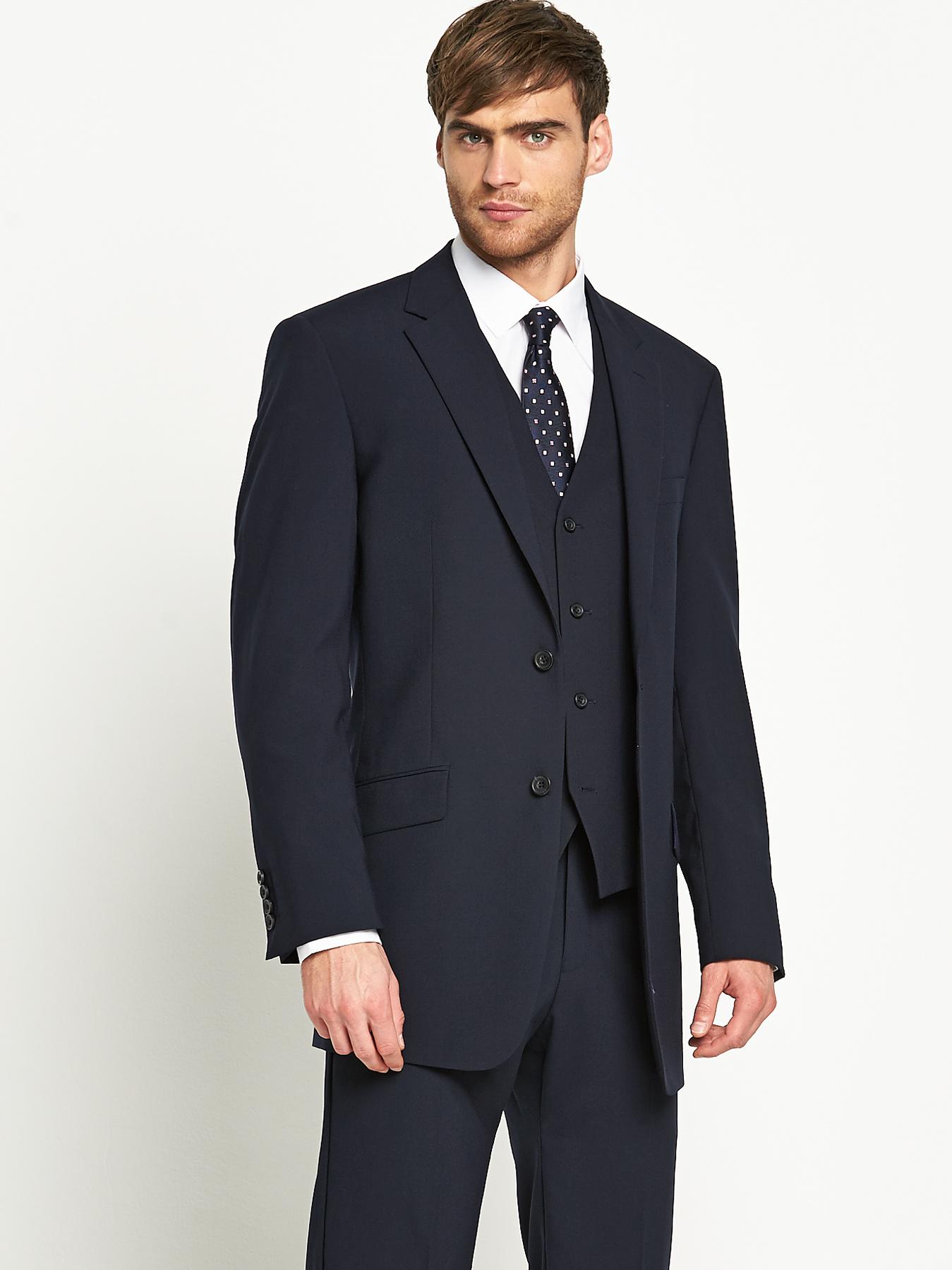 Skopes Mens Oslo Suit Jacket - New Navy - Navy, Navy Skopes Mens Oslo Suit Jacket - New Navy - Navy, Navy