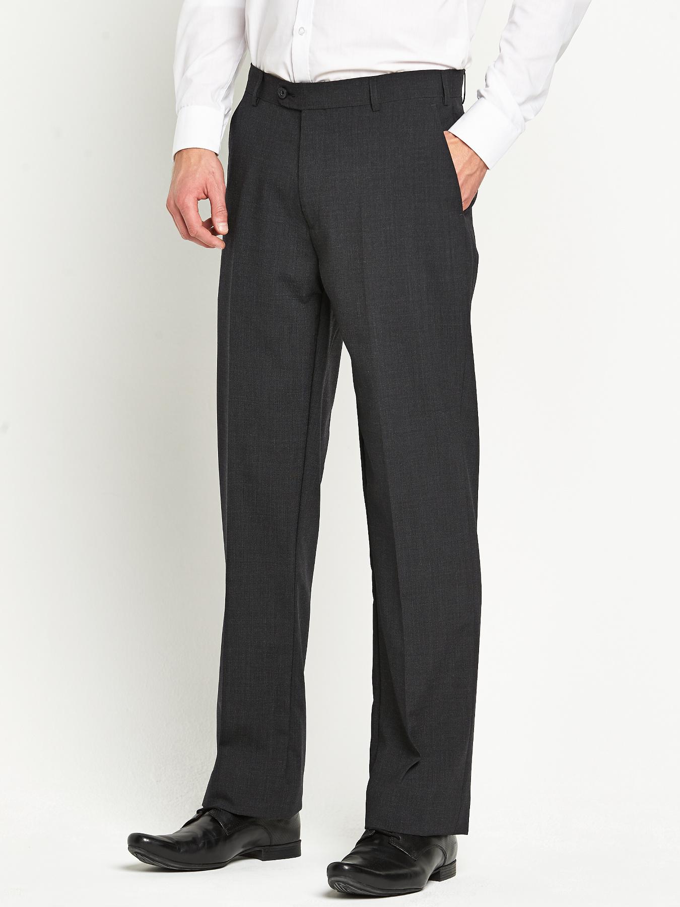 Skopes Mens Ohio Suit Trousers - Charcoal - Charcoal, Charcoal Skopes Mens Ohio Suit Trousers - Charcoal - Charcoal, Charcoal