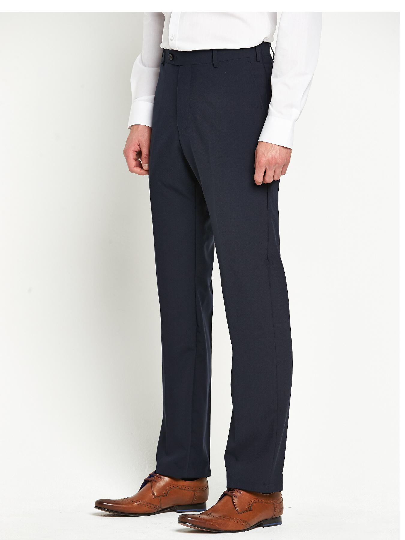 Skopes Mens Ohio Suit Trousers - New Navy - Navy, Navy Skopes Mens Ohio Suit Trousers - New Navy - Navy, Navy