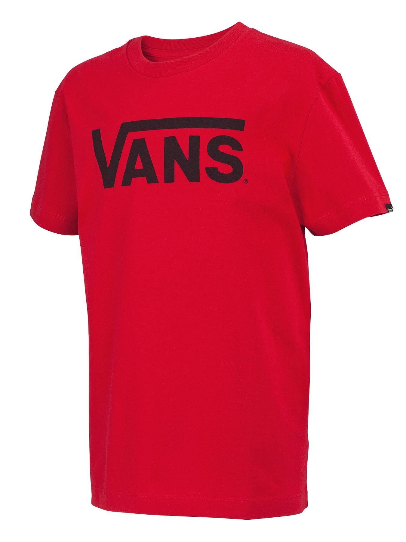 Vans Youth Boys Classic T-shirt - Red, Red Vans Youth Boys Classic T-shirt - Red, Red
