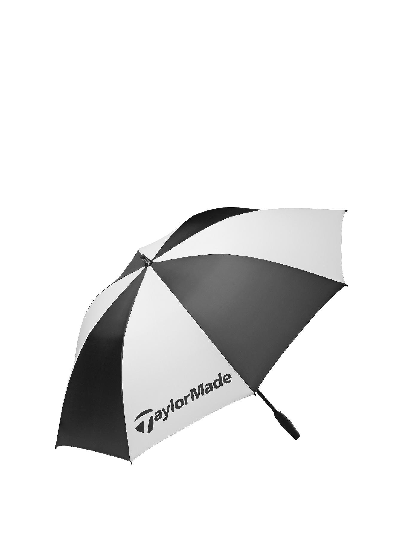 TAYLORMADE Single Canopy 62 Umbrella - Black/White TAYLORMADE Single Canopy 62 Umbrella - Black/White