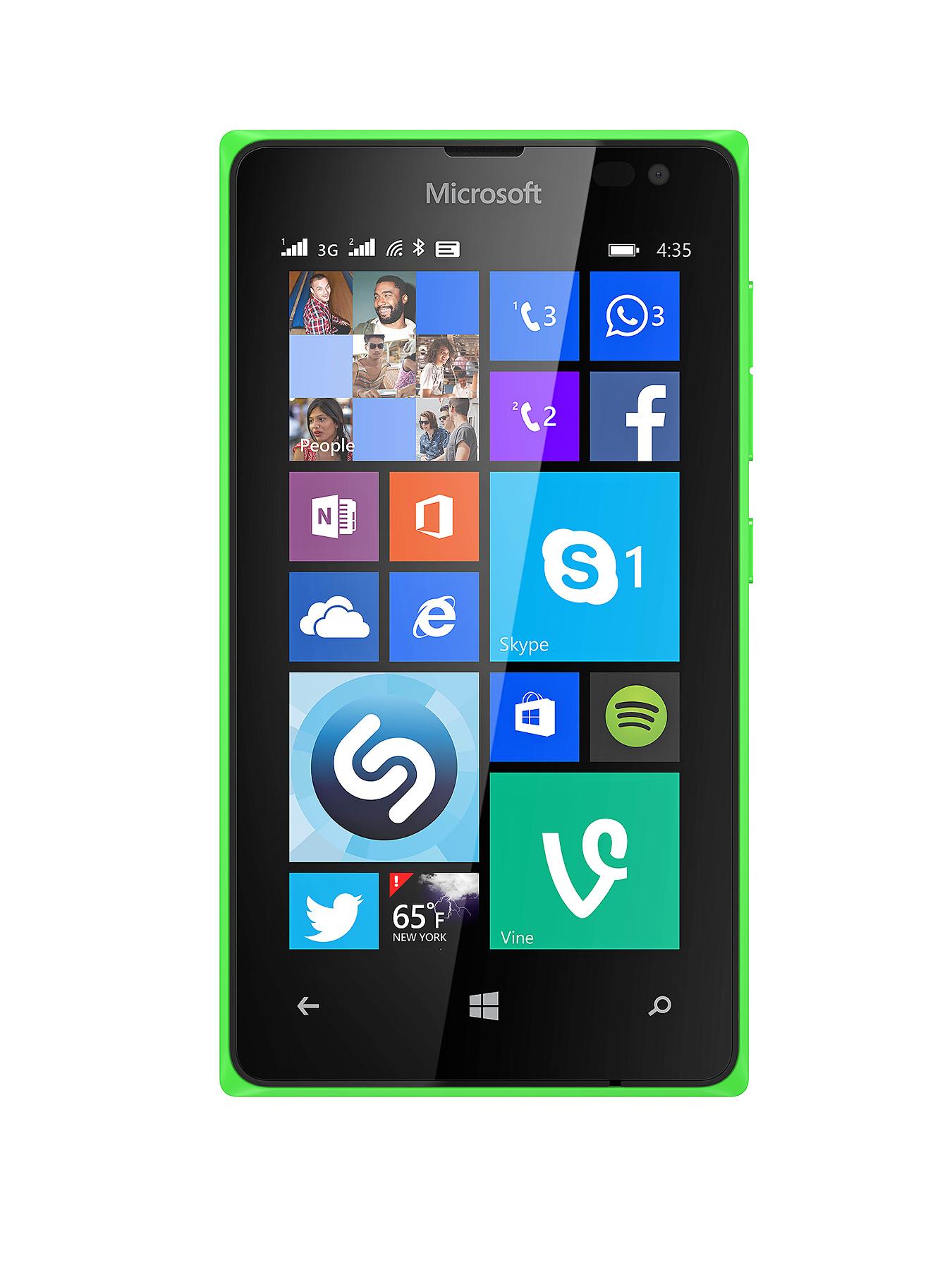 Nokia Lumia 435 Smartphone - Sim FREE Handset - Green Nokia Lumia 435 Smartphone - Sim FREE Handset - Green
