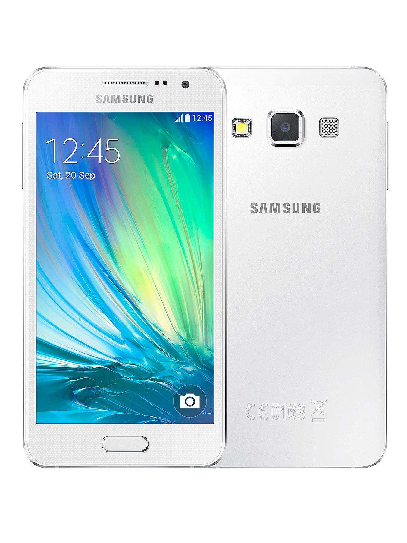 Samsung A3 Smartphone - Sim FREE Handset - White Samsung A3 Smartphone - Sim FREE Handset - White