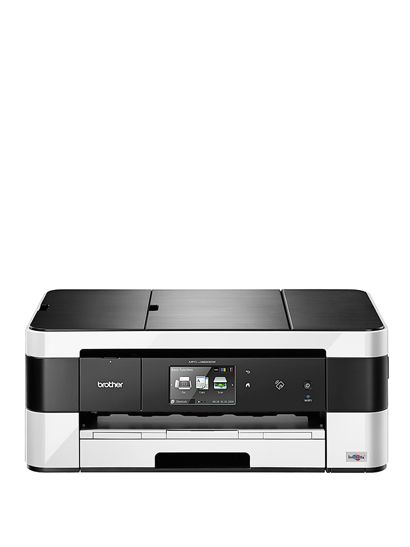 Brother MFC-J4625DW Inkjet AIO with Fax and A3 Print - Black White Brother MFC-J4625DW Inkjet AIO with Fax and A3 Print - Black White