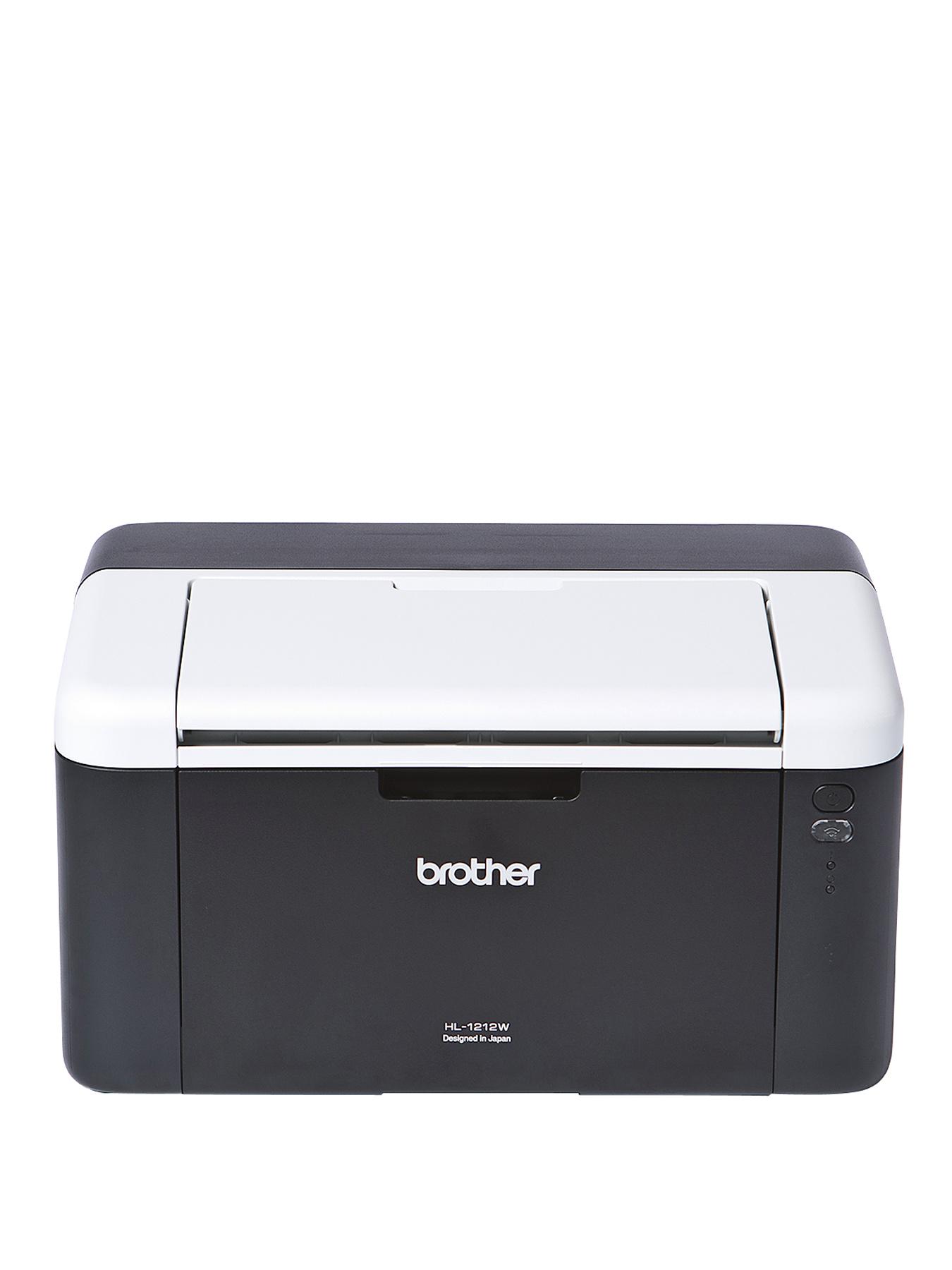 Brother HL-1212W Compact Mono Laser Printer with Wi-Fi - Black White Brother HL-1212W Compact Mono Laser Printer with Wi-Fi - Black White