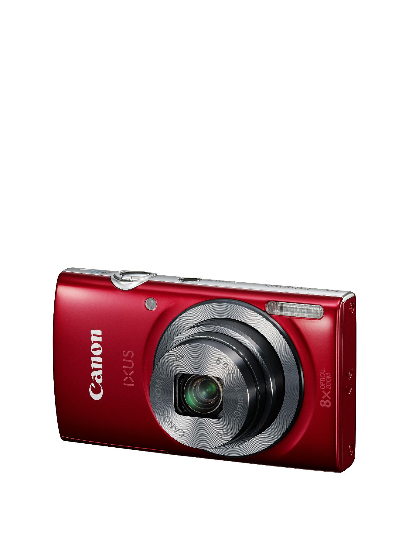 Canon IXUS 160 20MP 8xZoom 2.7 LCD 720pHD 28 mm Wide Camera - Red Canon IXUS 160 20MP 8xZoom 2.7 LCD 720pHD 28 mm Wide Camera - Red