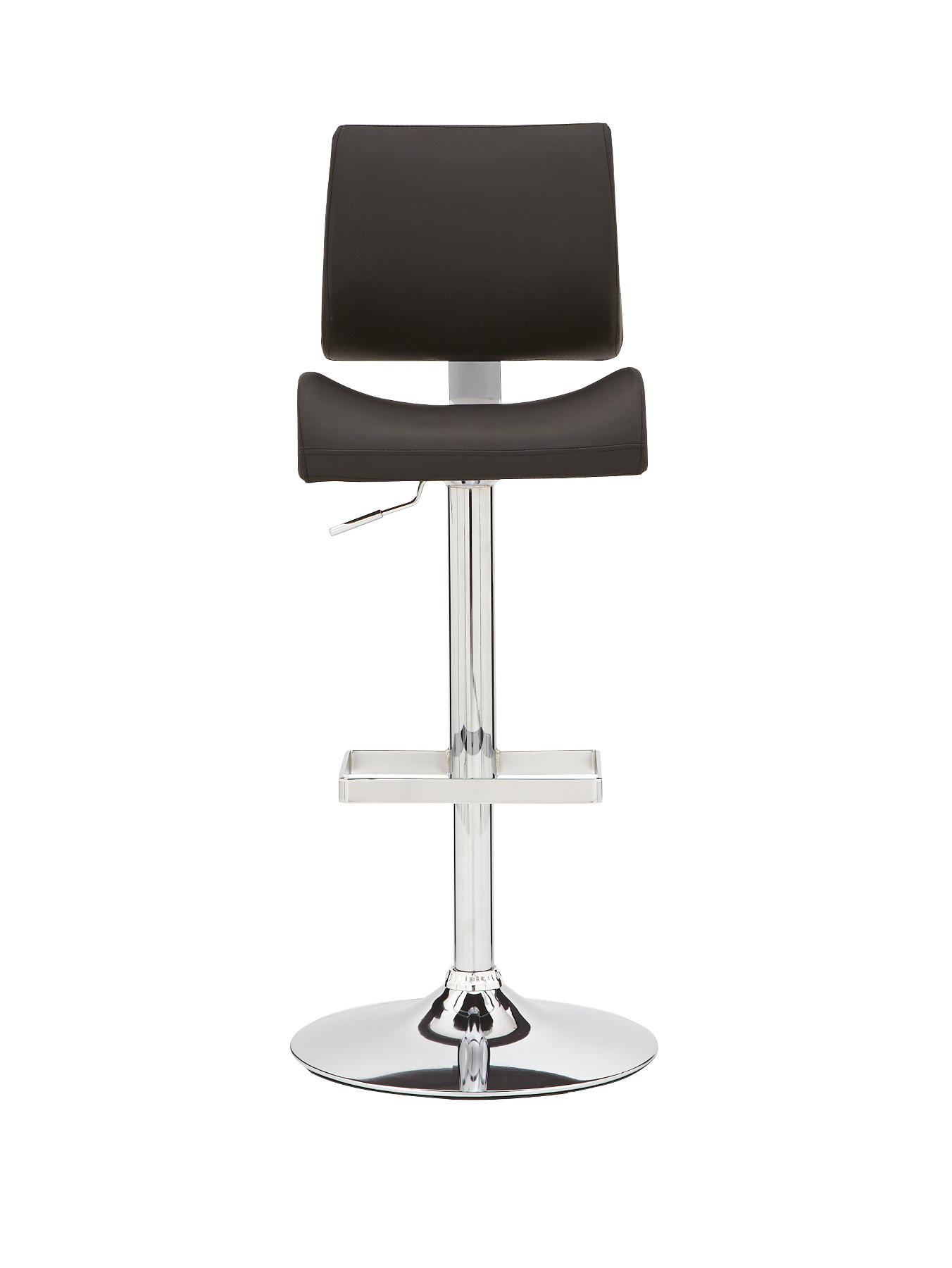 Statham Bar Stool - Black, White,Black Statham Bar Stool - Black, White,Black