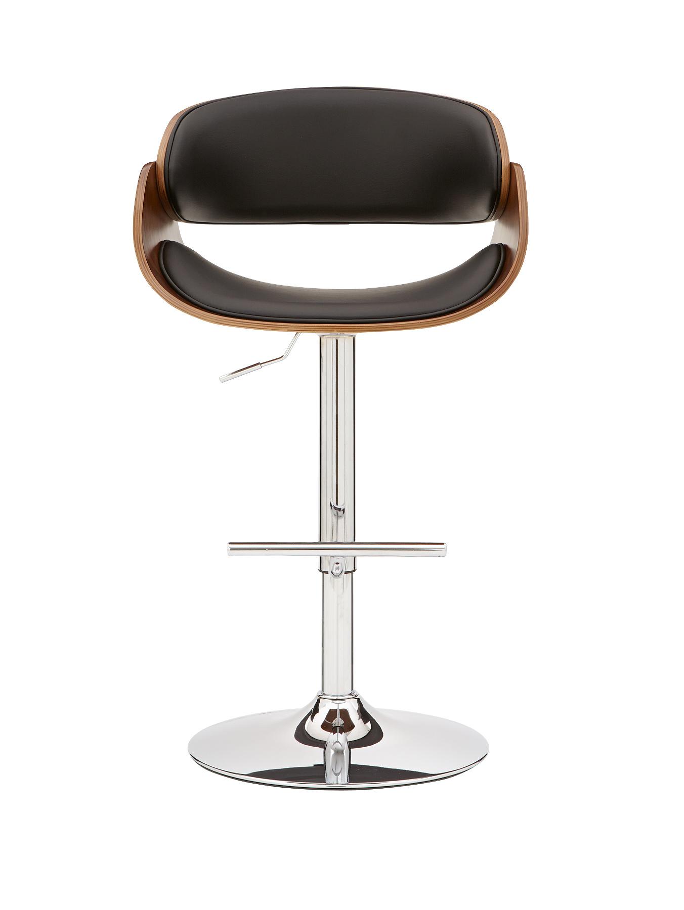 New York Bar Stool - White, White,Black New York Bar Stool - White, White,Black