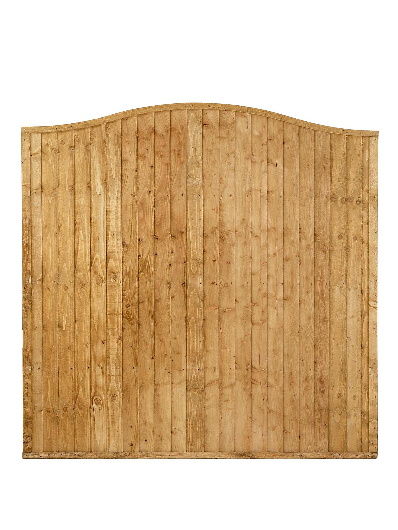 FOREST Garden Closeboard Wave Fence Panels 1.8 x 1.8m High (6 Pack) FOREST Garden Closeboard Wave Fence Panels 1.8 x 1.8m High (6 Pack)