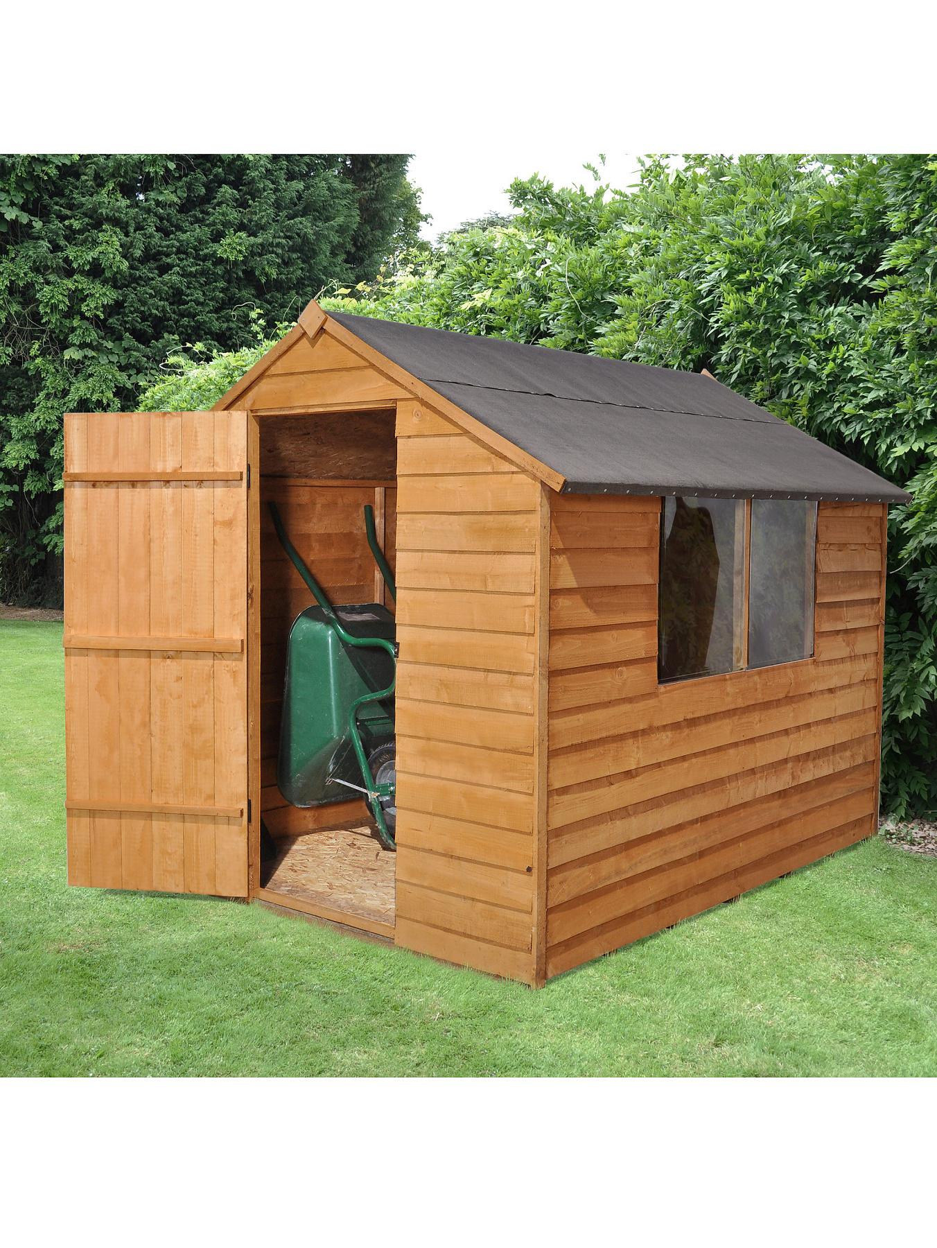 FOREST 6 x 8ft Essential Overlap Shed FOREST 6 x 8ft Essential Overlap Shed