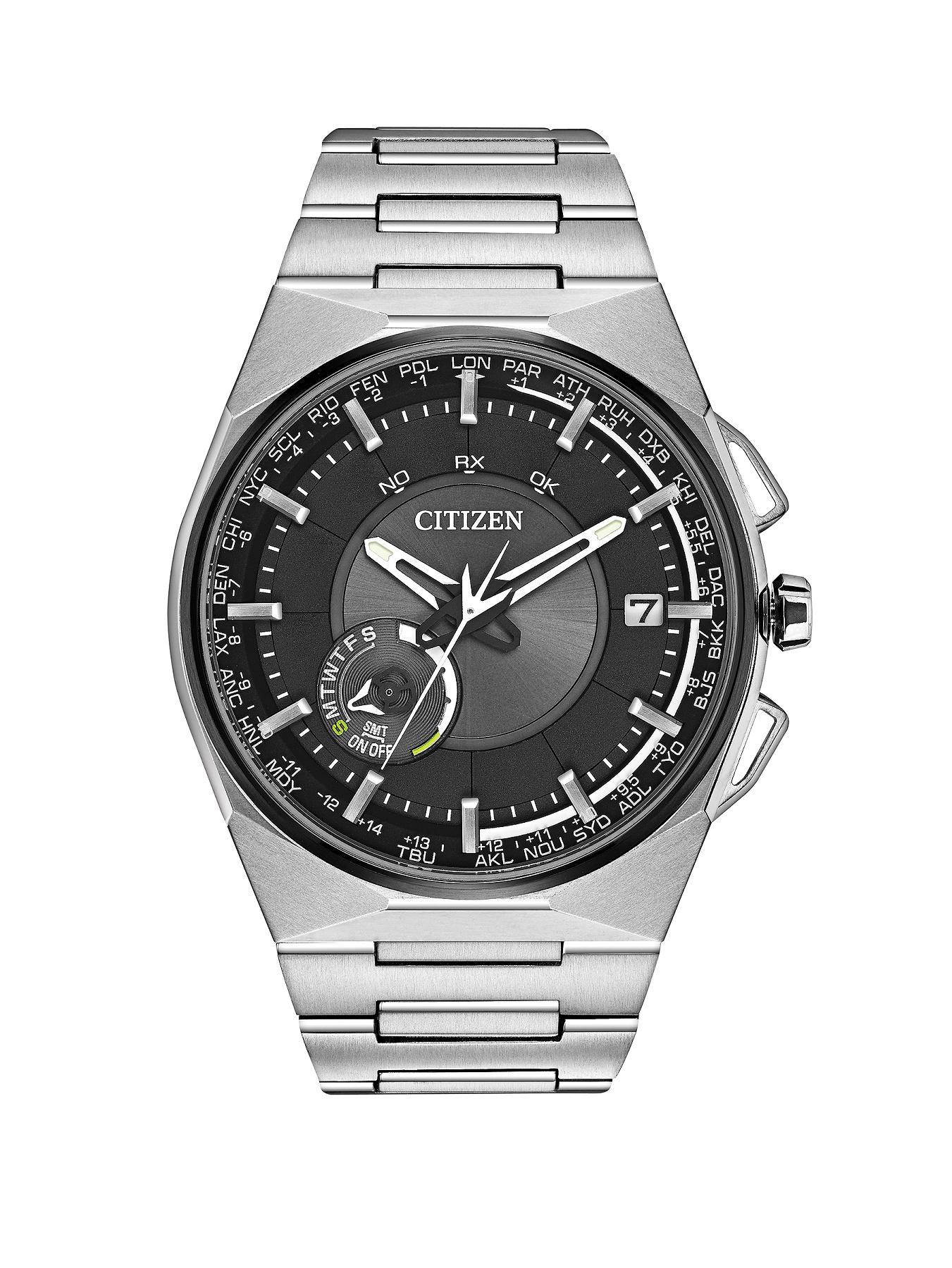 Citizen Eco-Drive Satellite Wave F100 Satellite Timekeeping Bracelet Mens Watch Citizen Eco-Drive Satellite Wave F100 Satellite Timekeeping Bracelet Mens Watch