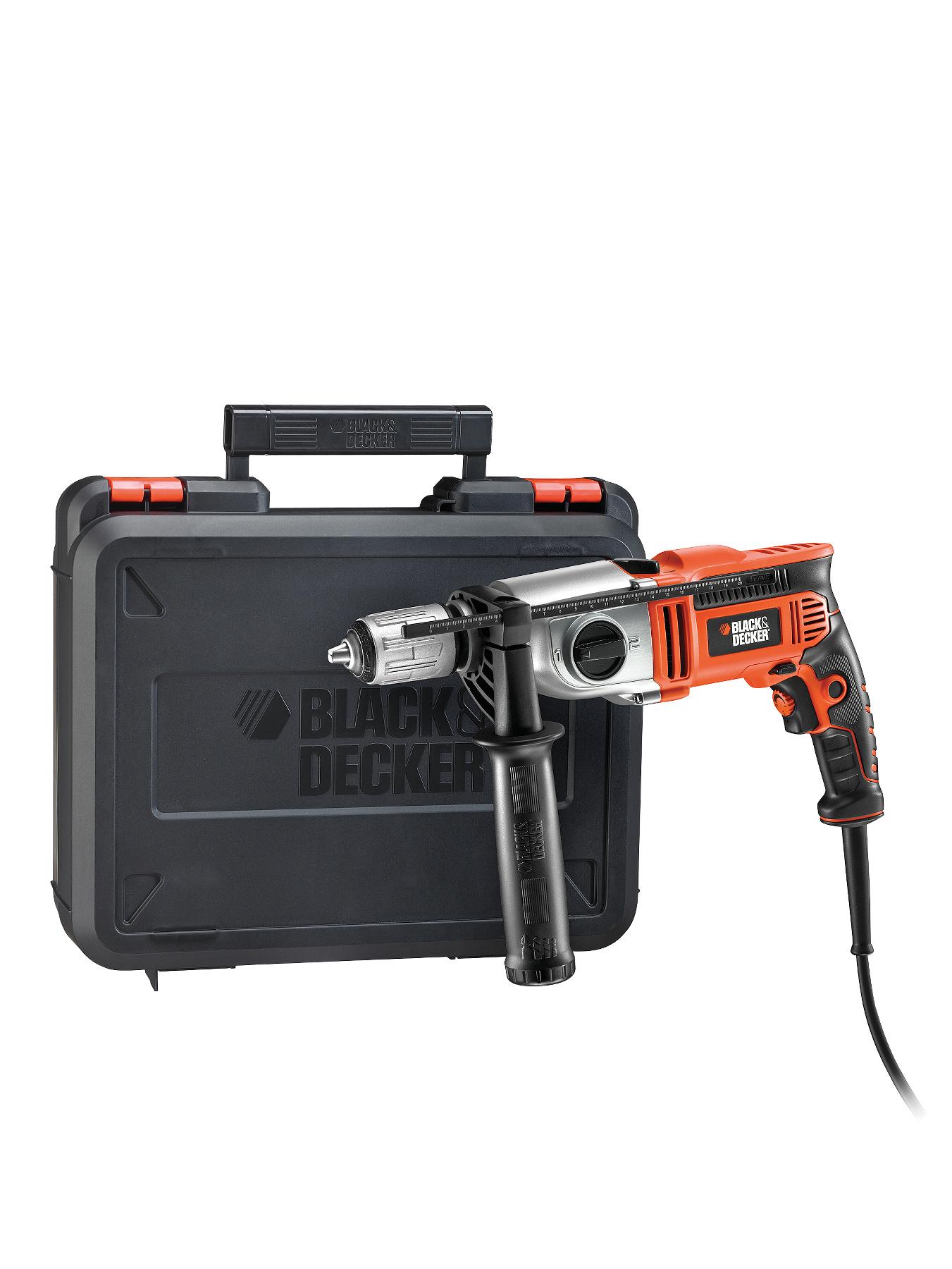 Black & Decker KR7532BK-GB 750 Watt 2-Gear Hammer Drill Black & Decker KR7532BK-GB 750 Watt 2-Gear Hammer Drill
