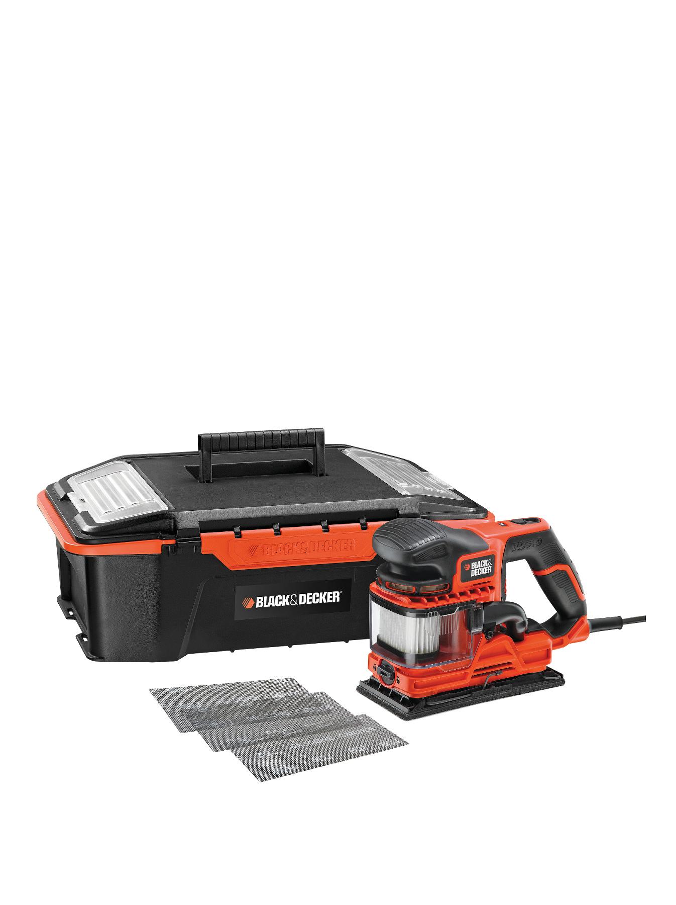 Black & Decker KA330MAST-GB Plus X39032-XJ (3X80G Sanding Mesh) Dual Sander Kitbox Black & Decker KA330MAST-GB Plus X39032-XJ (3X80G Sanding Mesh) Dual Sander Kitbox