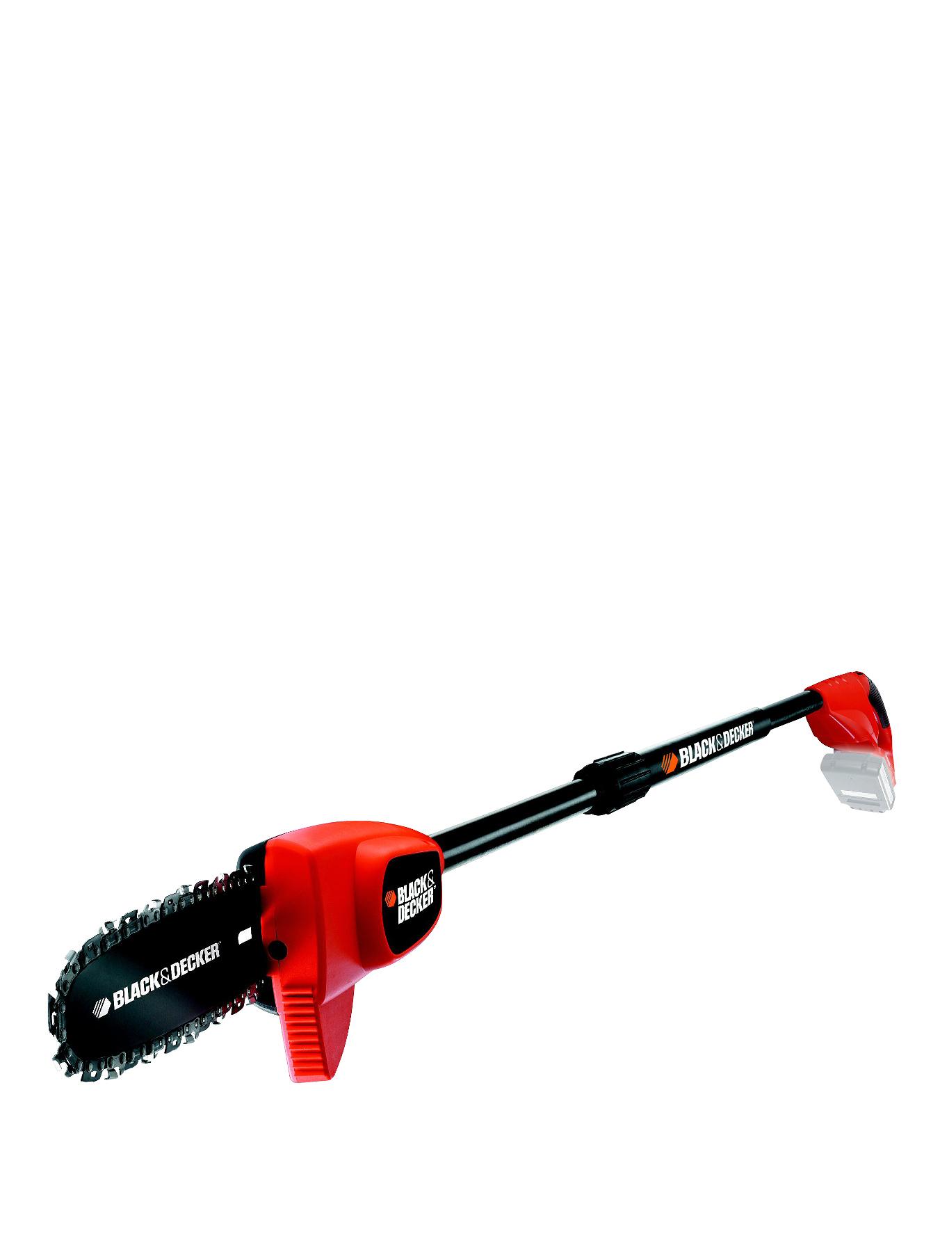 Black & Decker GPC1820L20-GB 18 Volt Lithium Ion Pole Pruner 20 cm 2.0 Ah Black & Decker GPC1820L20-GB 18 Volt Lithium Ion Pole Pruner 20 cm 2.0 Ah