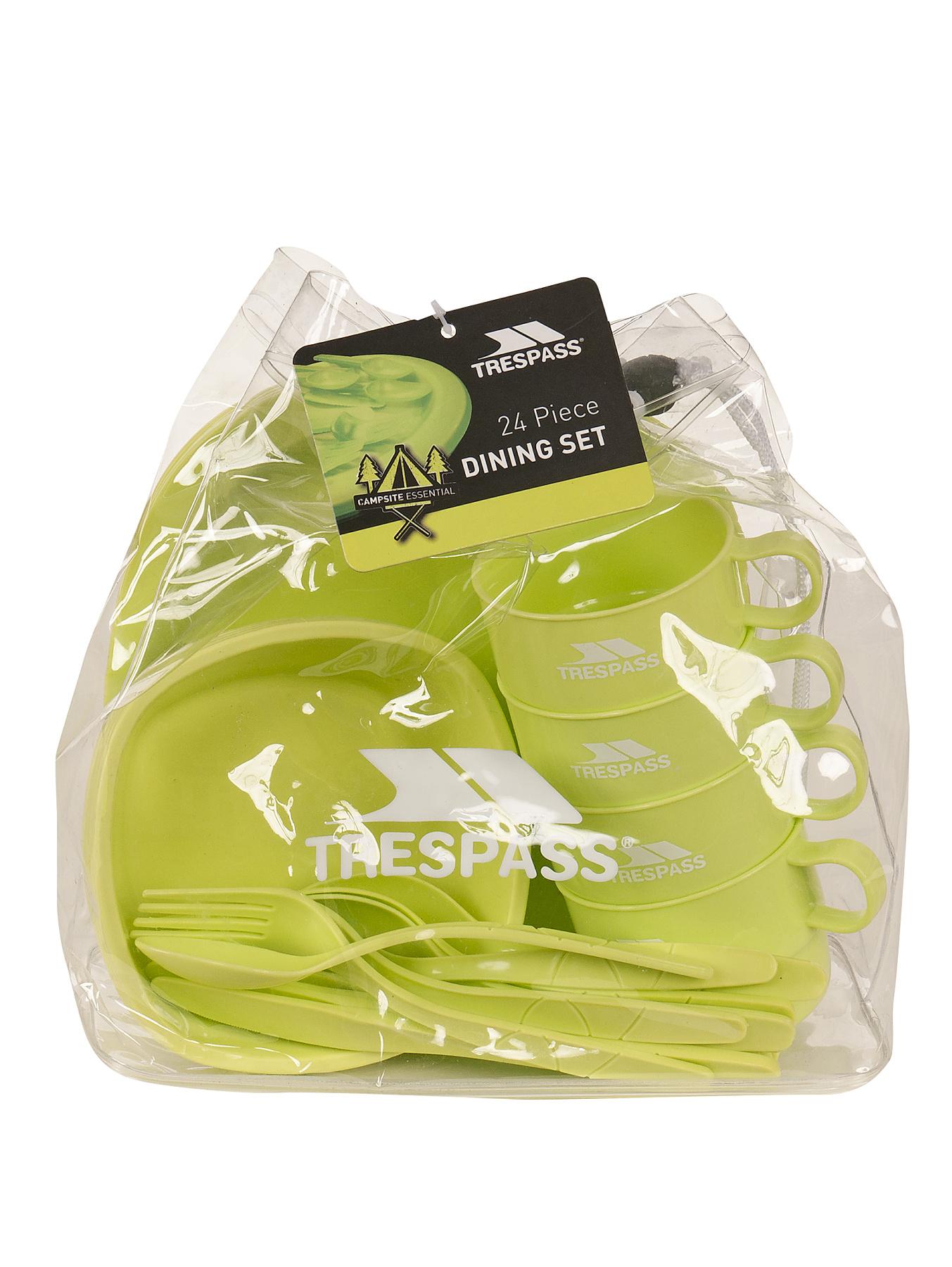 Trespass Snax 24-Piece Dining Set Trespass Snax 24-Piece Dining Set