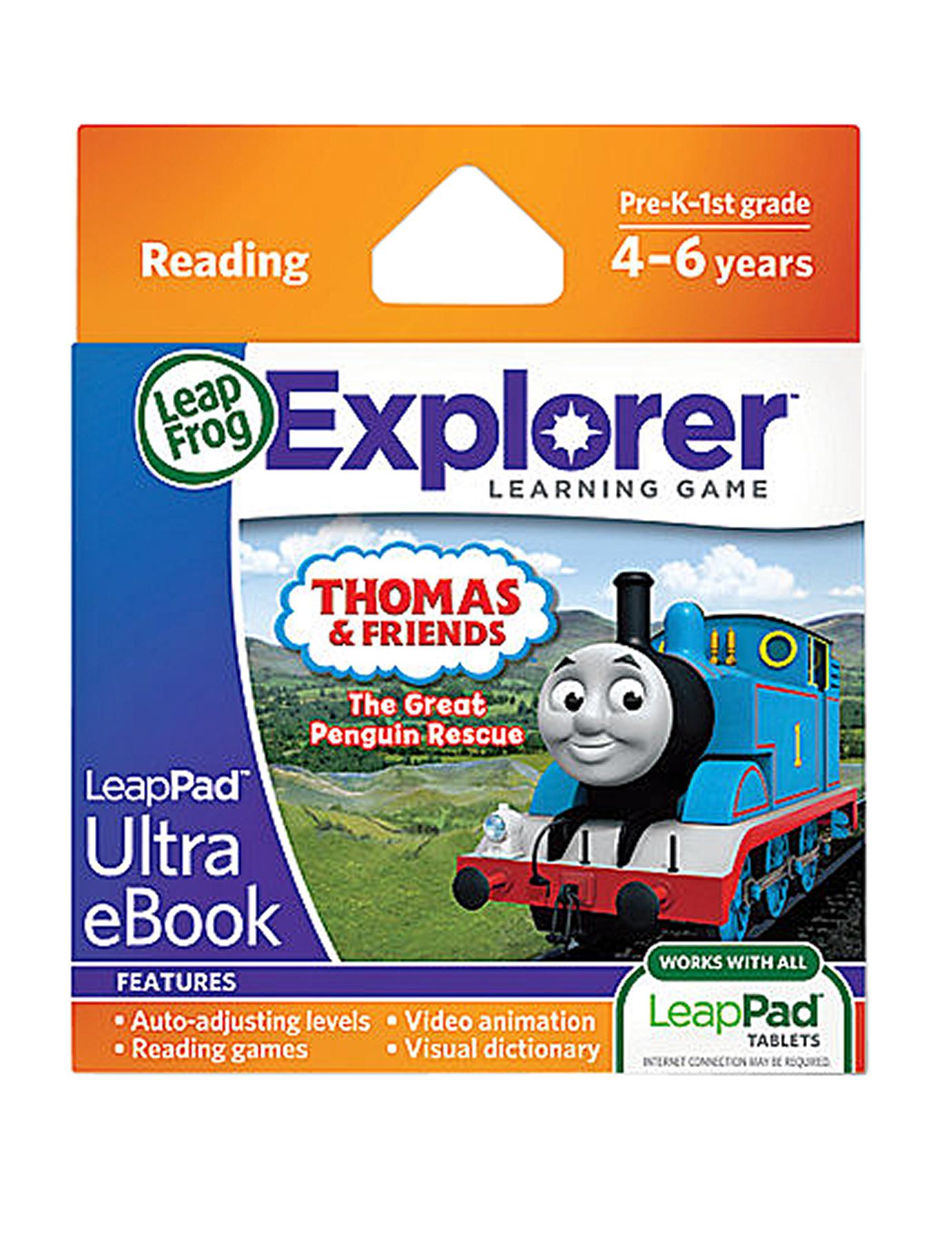 LeapFrog LeapPad Interactive Storybook Adventure Builder: Thomas and Friends: The Great Penguin Rescue LeapFrog LeapPad Interactive Storybook Adventure Builder: Thomas and Friends: The Great Penguin Rescue
