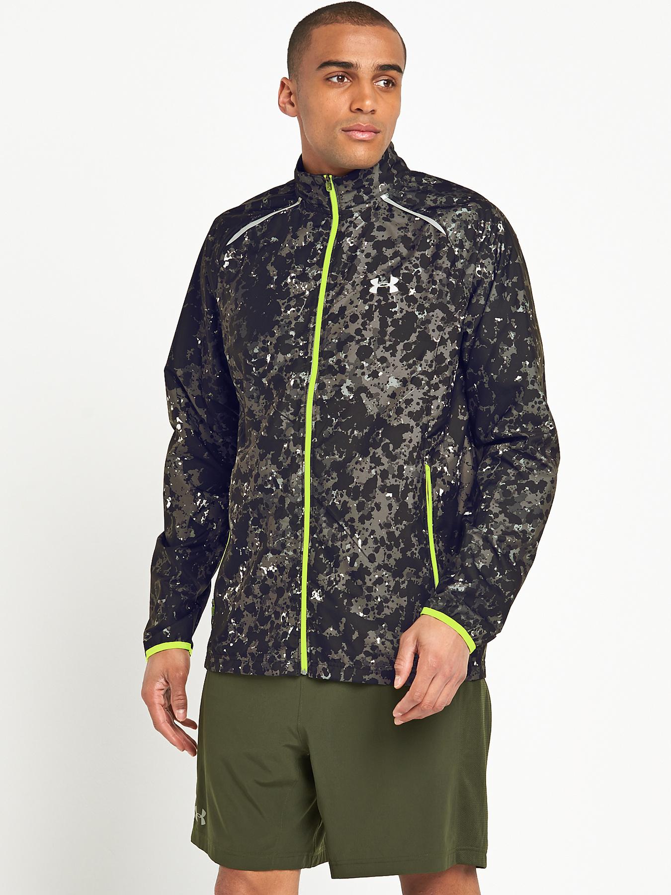 UNDER ARMOUR Mens Storm Launch Run Jacket - Black, Black UNDER ARMOUR Mens Storm Launch Run Jacket - Black, Black