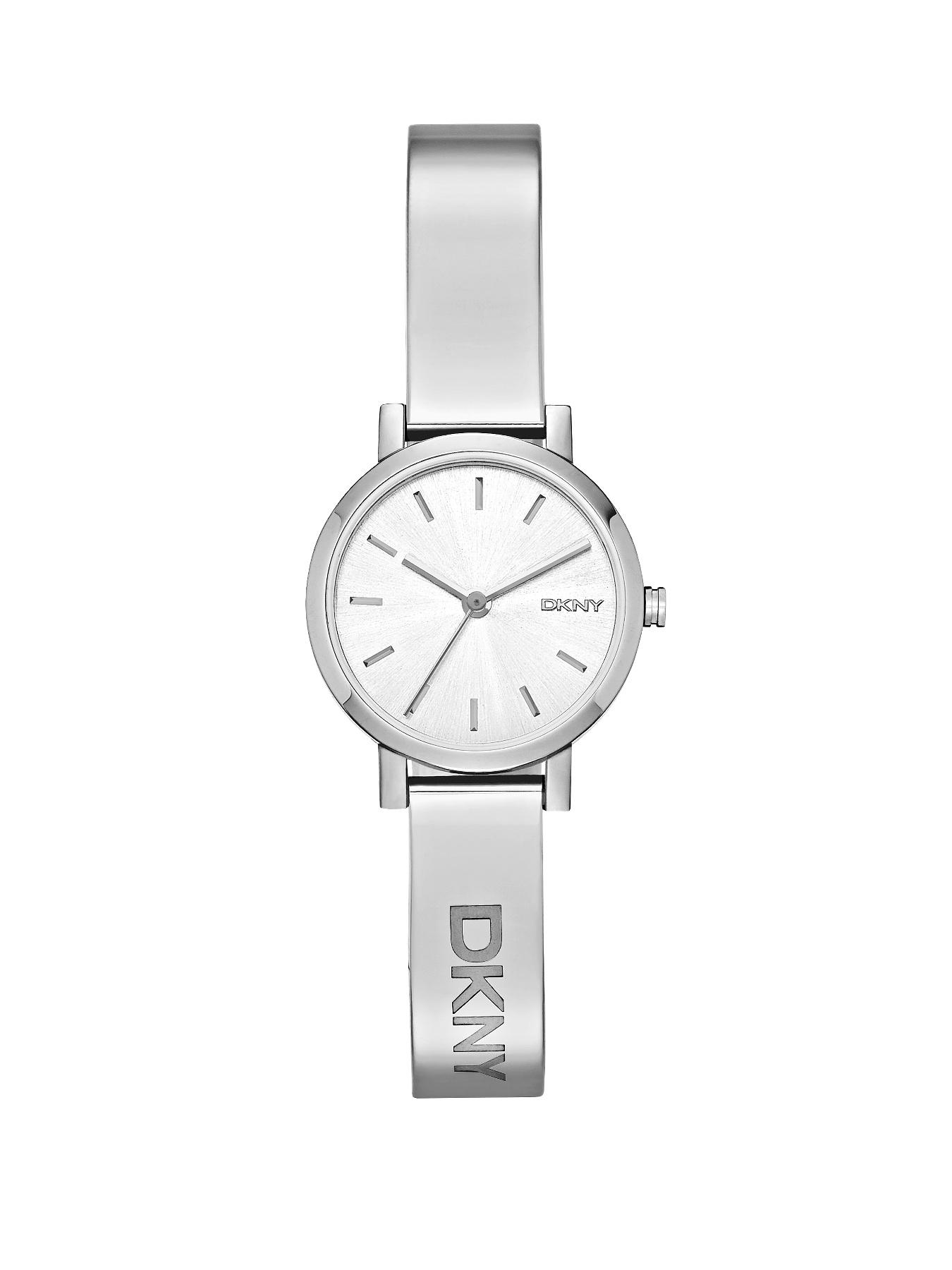 DKNY Soho Stainless Steel Silver-Tone Half Bangle Ladies Watch DKNY Soho Stainless Steel Silver-Tone Half Bangle Ladies Watch