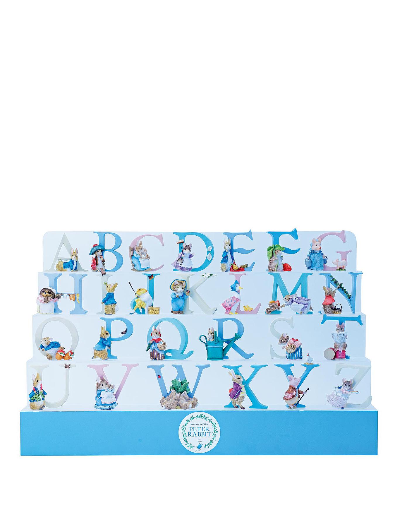 Peter Rabbit Alphabet Resin Letters - A-Z Options Peter Rabbit Alphabet Resin Letters - A-Z Options