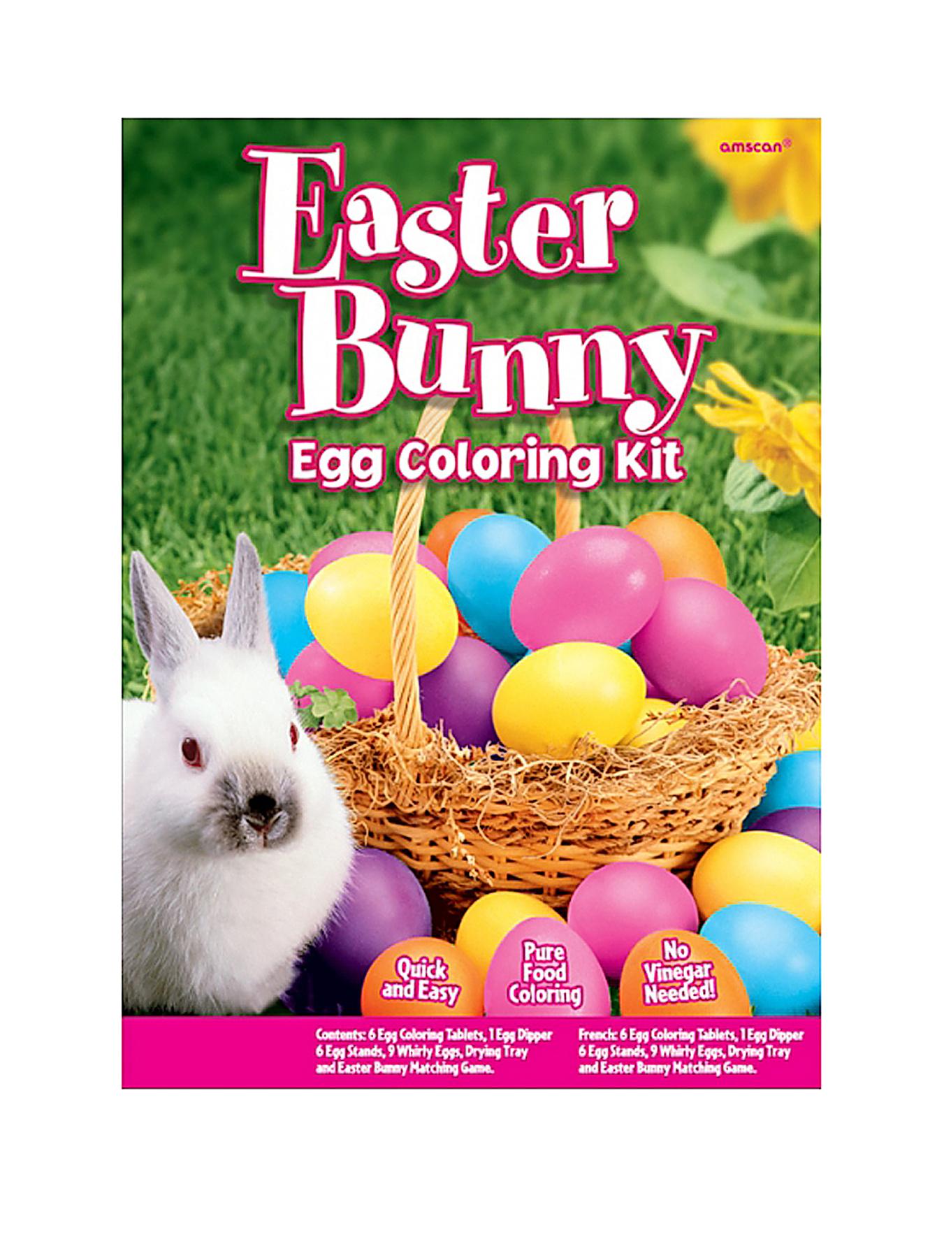 Easter Bunny 24 Piece Egg Dying Kit Easter Bunny 24 Piece Egg Dying Kit